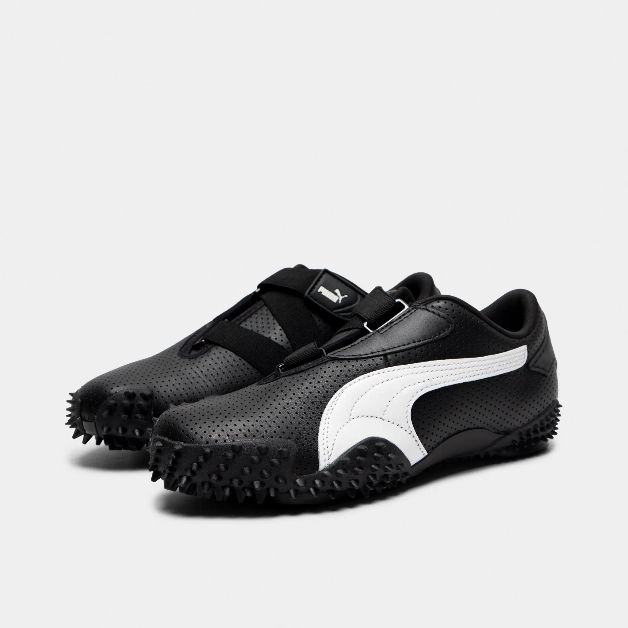 PUMA Women's Mostro Perf Black / White Look Walk Zip Up Style