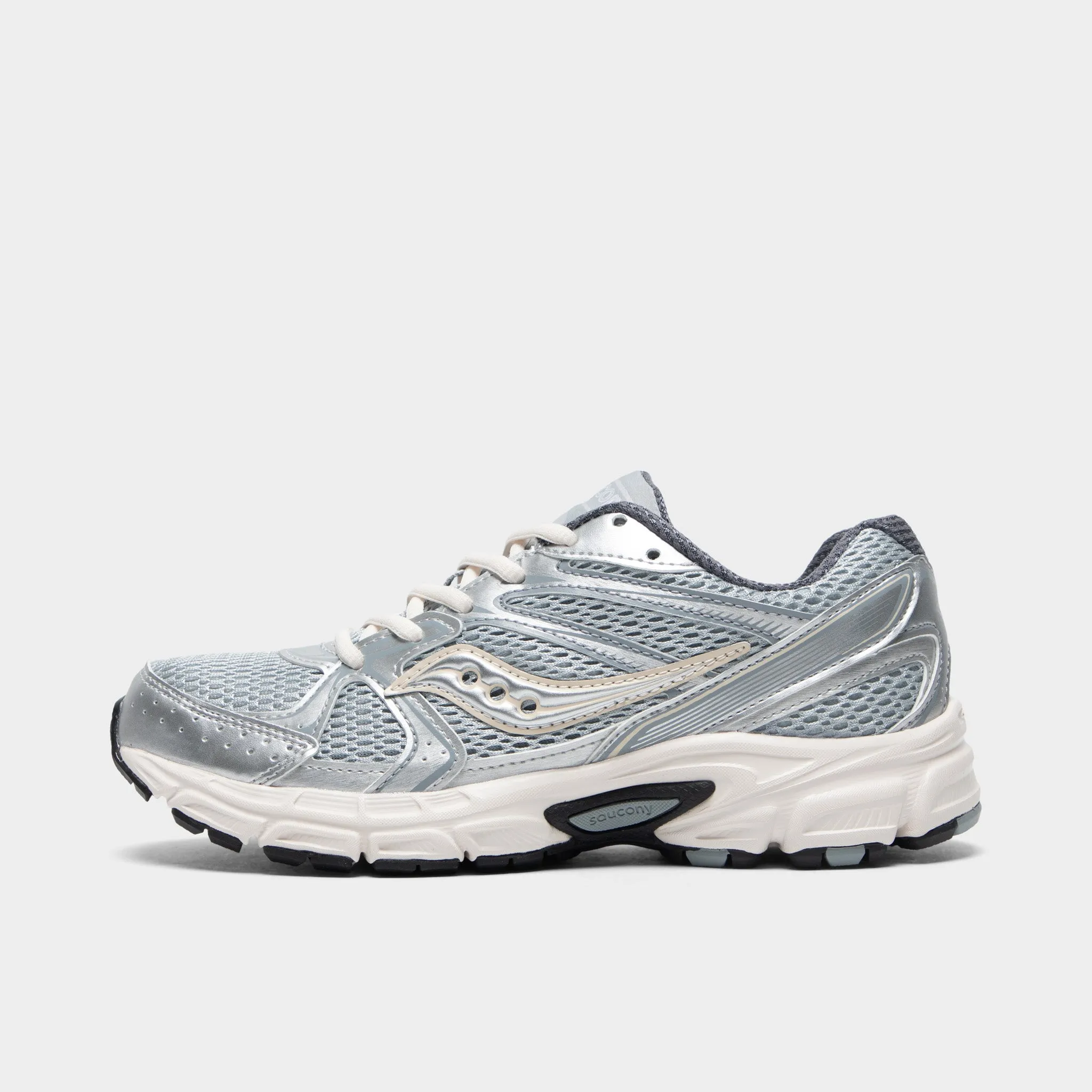 Night Out Saucony Women's Ride Millennium Silver / Cream