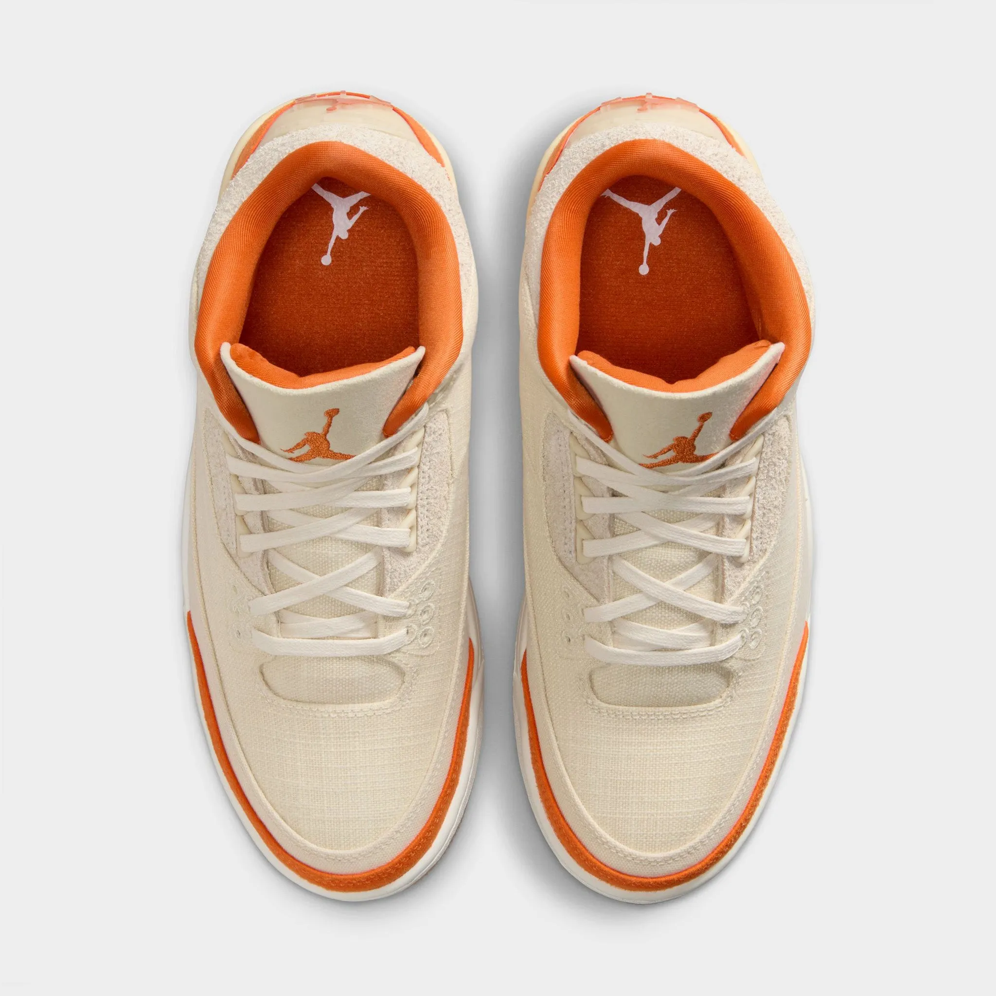 Jordan Women's 3 Retro Orange Trance / Sail - Starfish Motion Ease Errand Mode