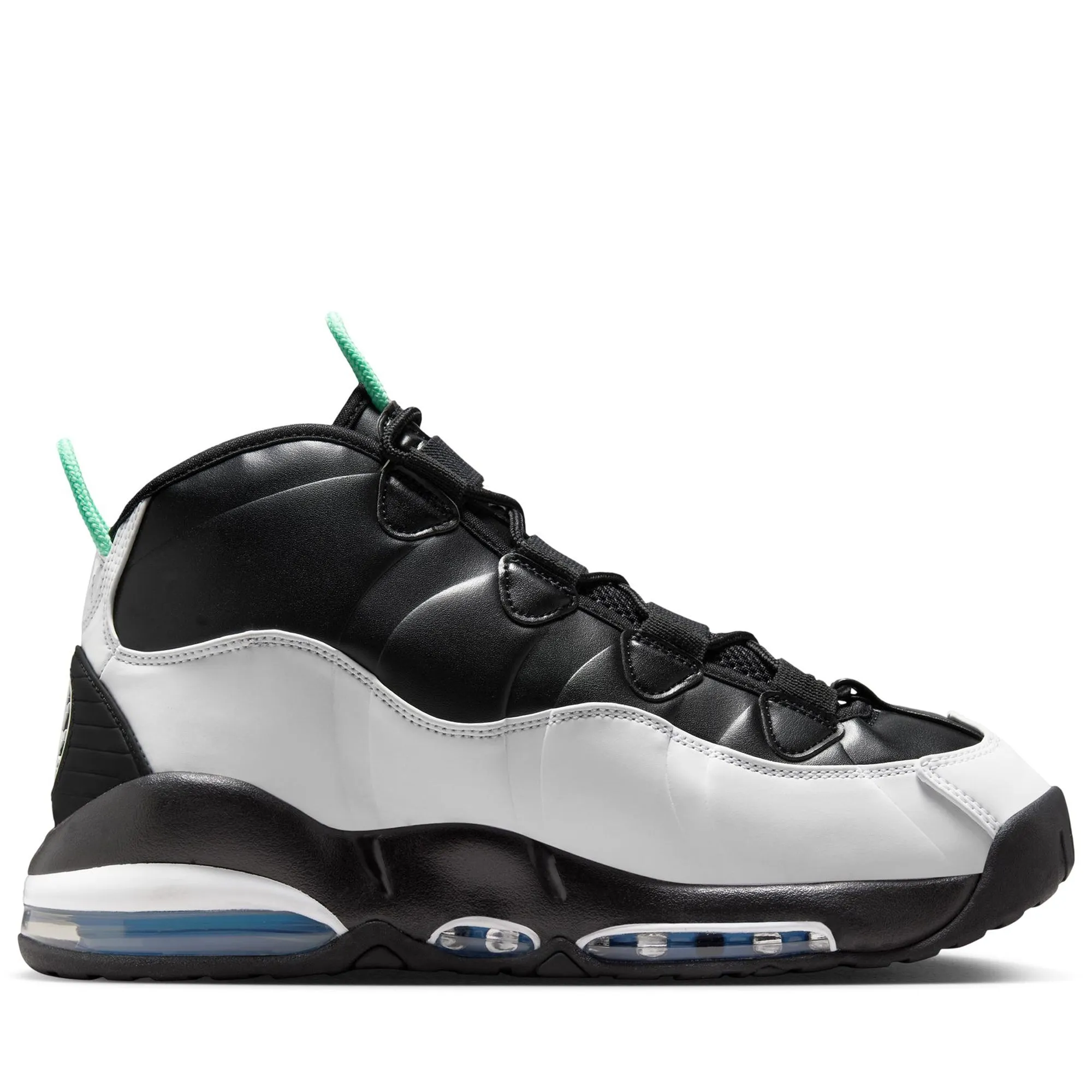 Resilient Sole Commuter Style Nike Air Max Uptempo '95 - Black/Orion Blue