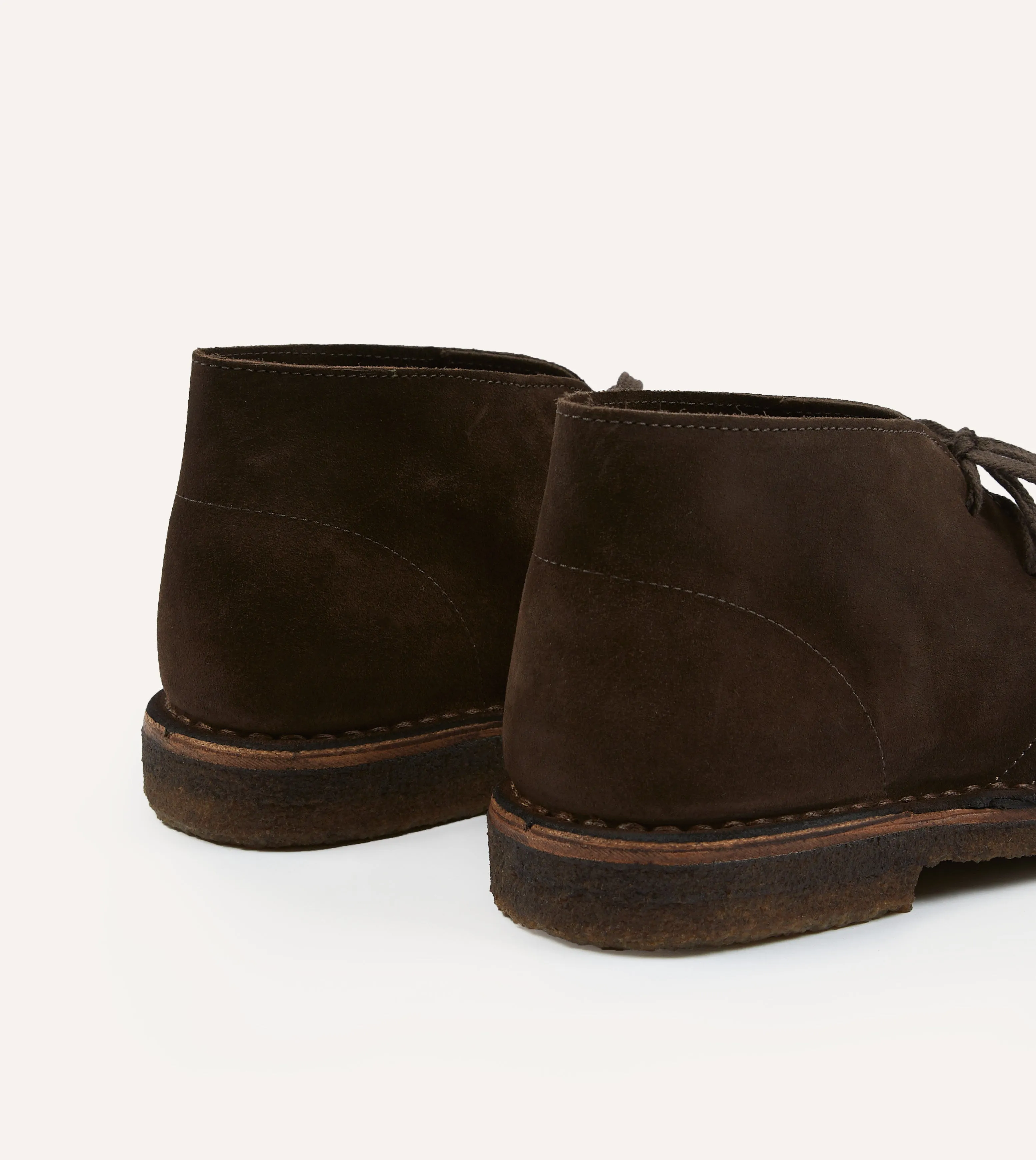 Clifford Desert Boot Dark Brown Suede Opulent Fit