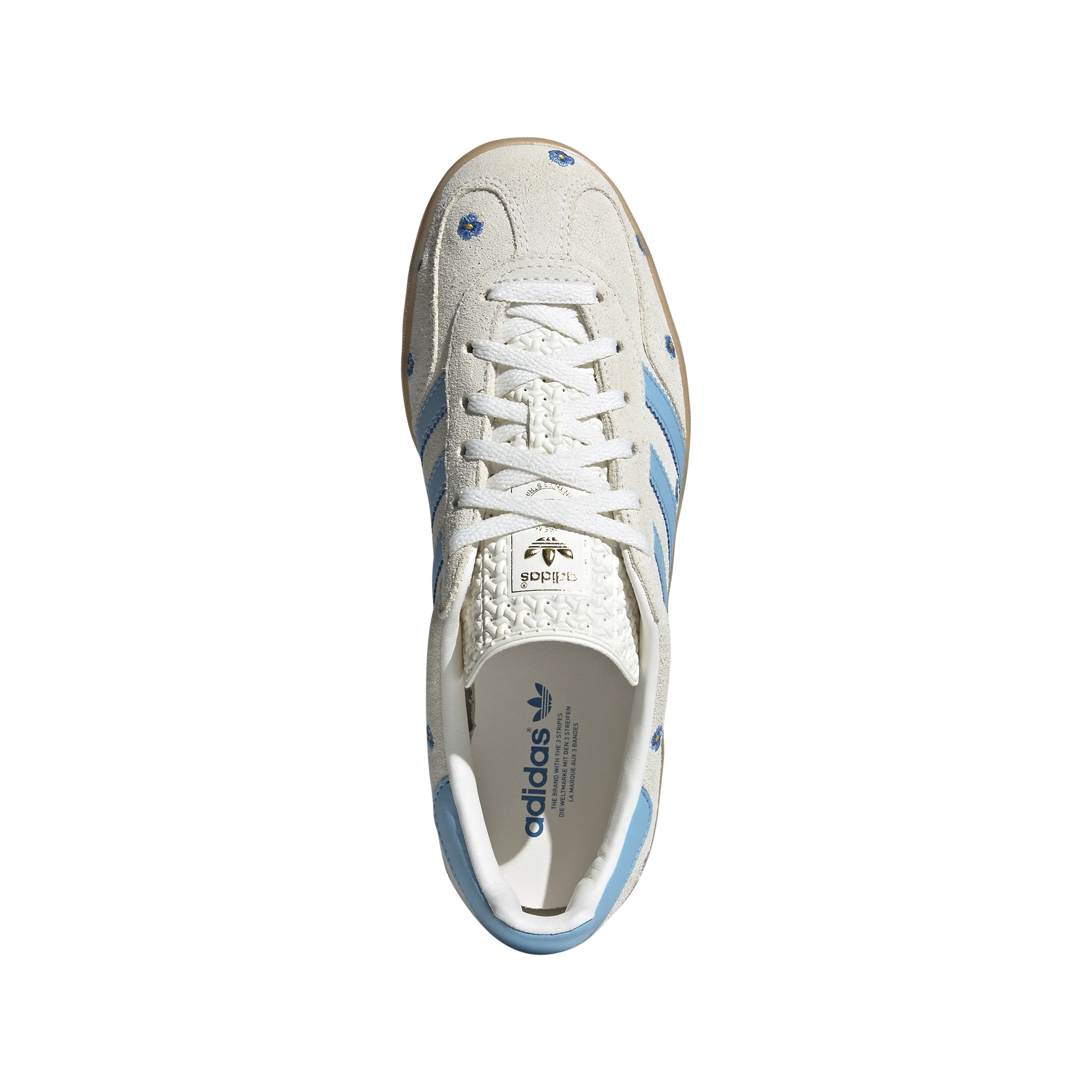 Generic Wmns Gazelle Indoor 'Embroidered Flowers'