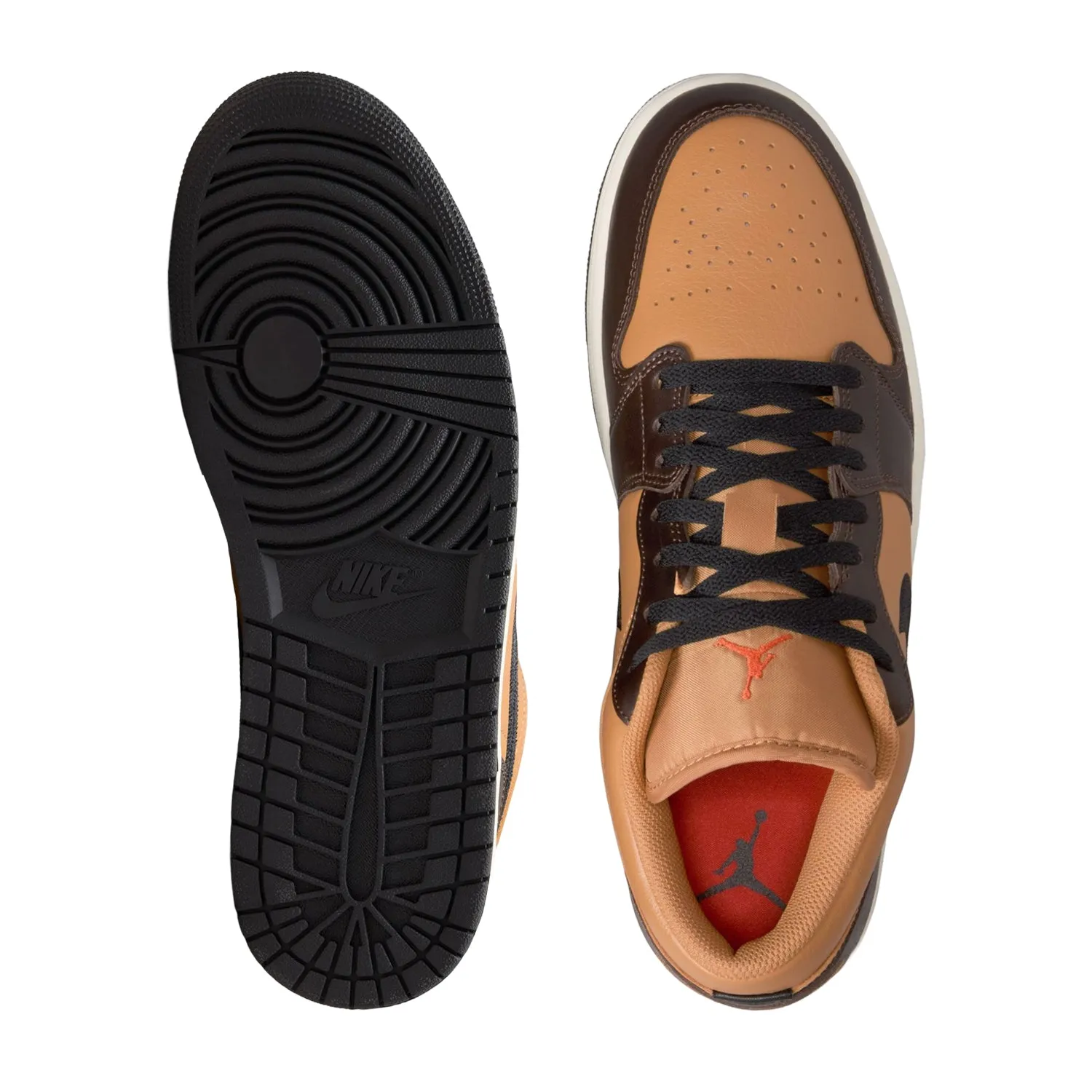 running in a city park shoes AJ 1 Low SE - Mens