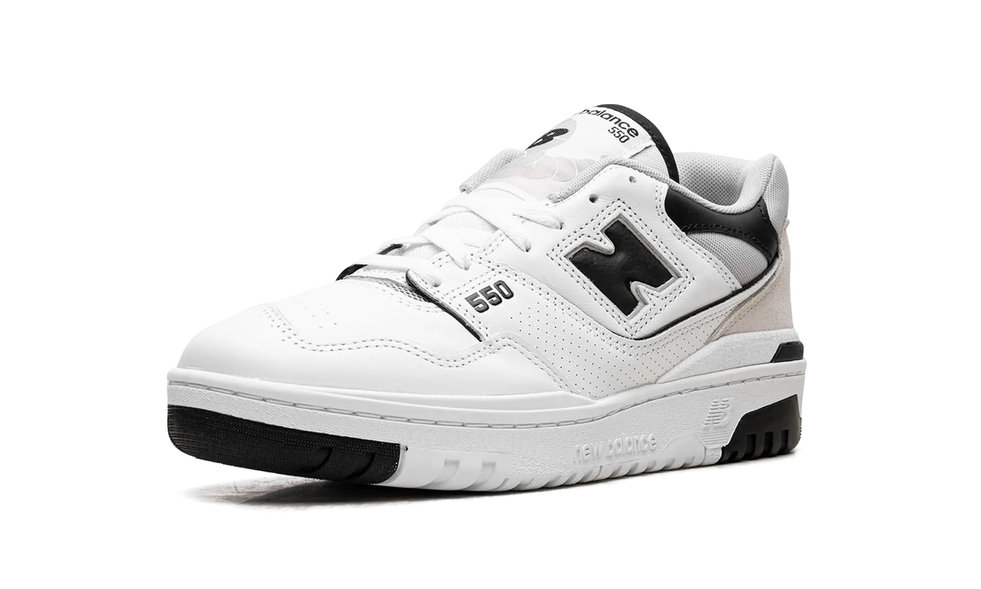 ribbon - decorated running wear 550 "White Black Moonrock"
