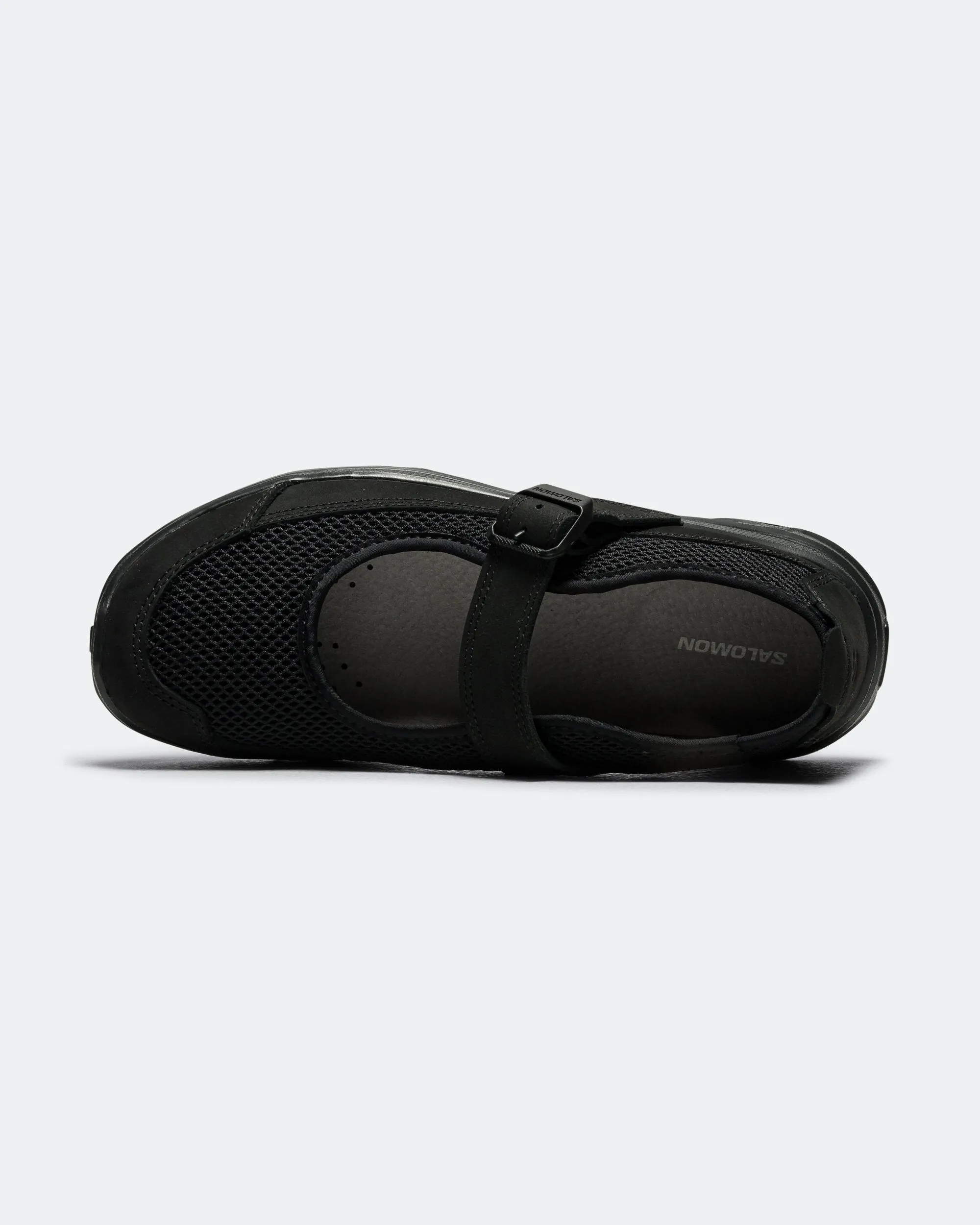 RX Marie Jeanne - Black/Black Sandal Buckles Comfortable And Practical