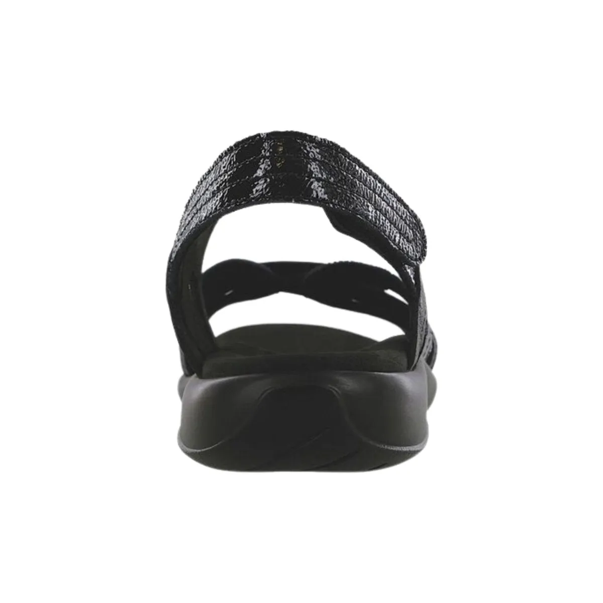 S A S Women's Pier Sepia Black Sand Leather Team Meet Stage Fit