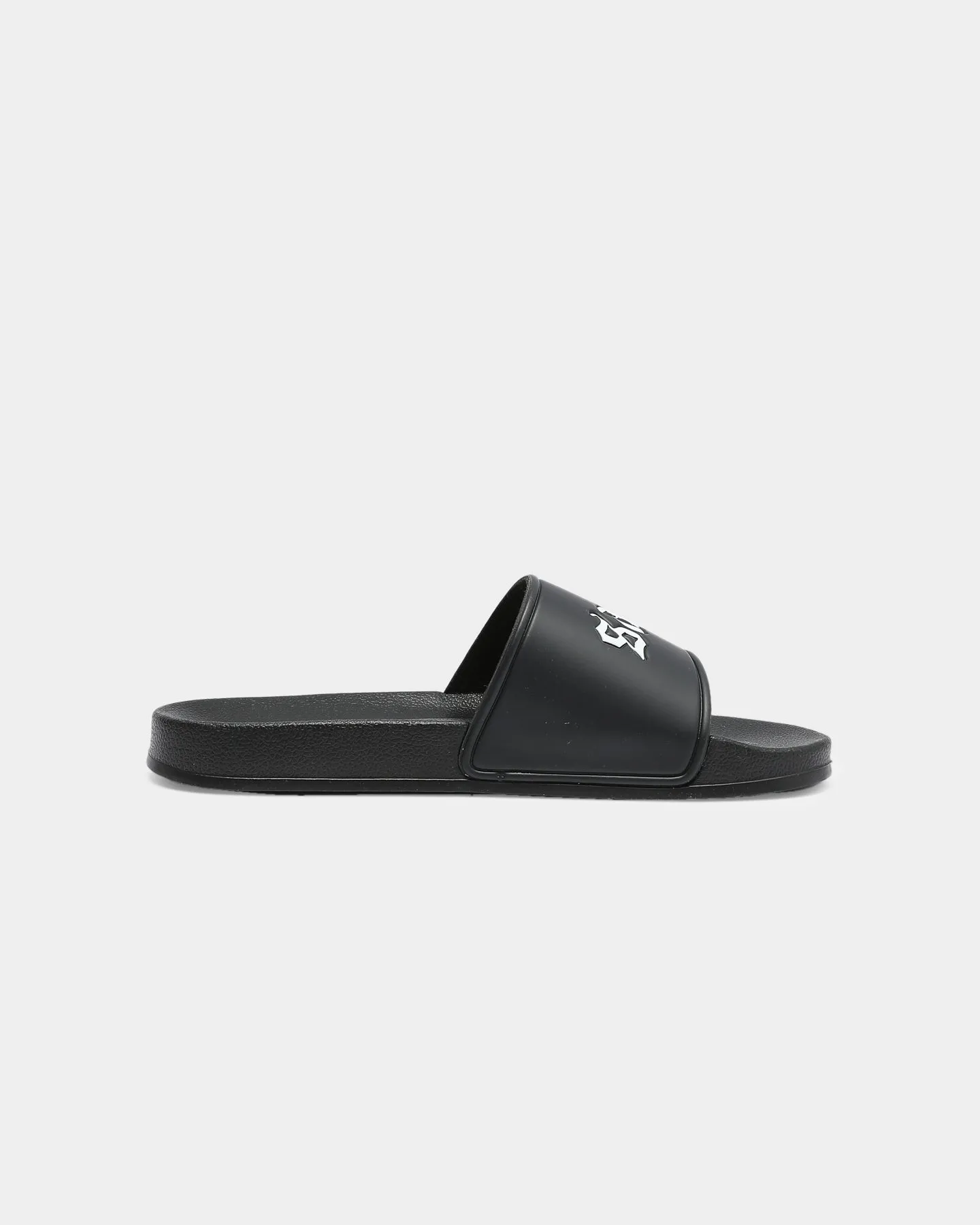 Saint Morta Cambronne Slide Black Gloss Finish Photo Glam