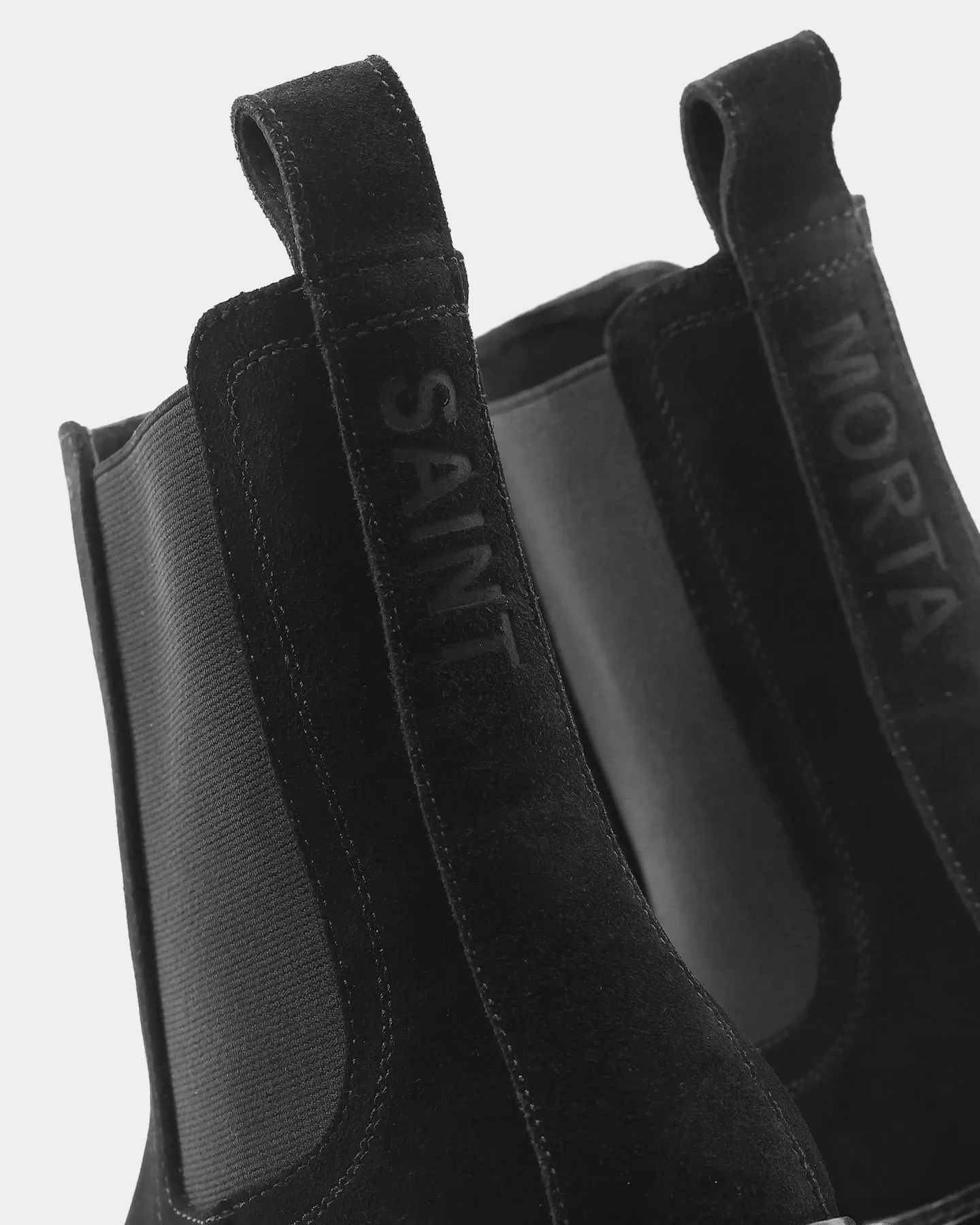 Mono Style Saint Morta Chunky Chelsea Boot Black