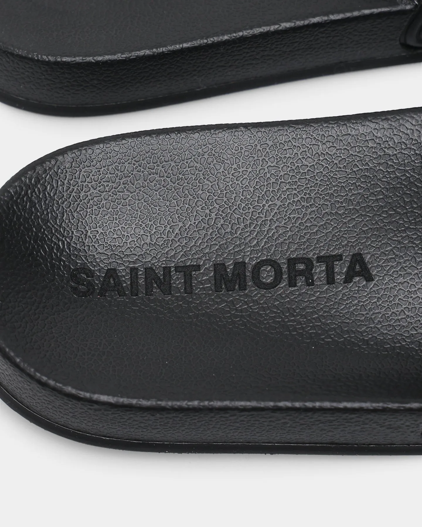 waterproof Memory Foam Saint Morta Icarus Slides Black/White