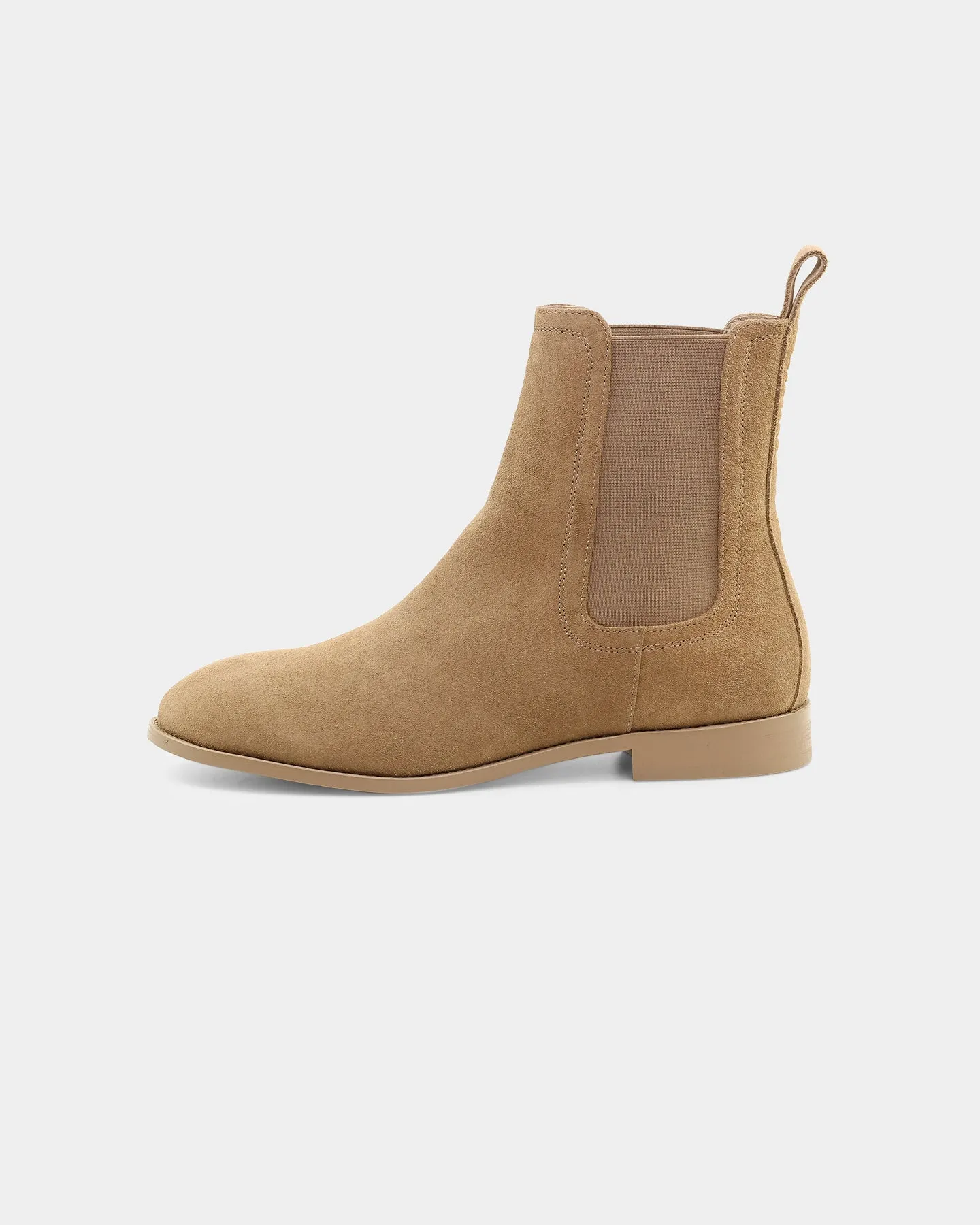 Stone Gray Saint Morta Nomad Chelsea Boot Mocha