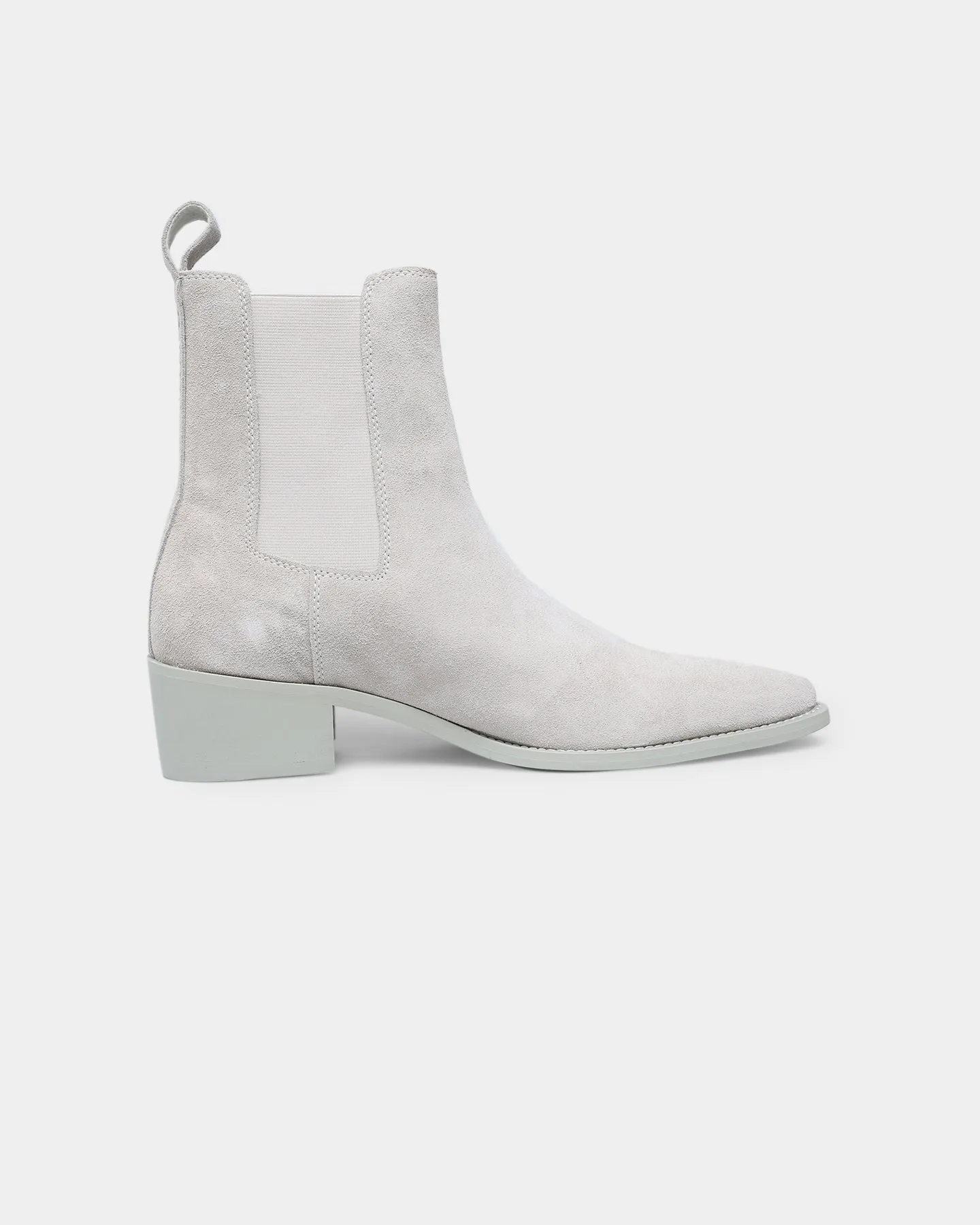 Saint Morta Nomad Pointy Toe Chelsea Boot Light Grey King Walk