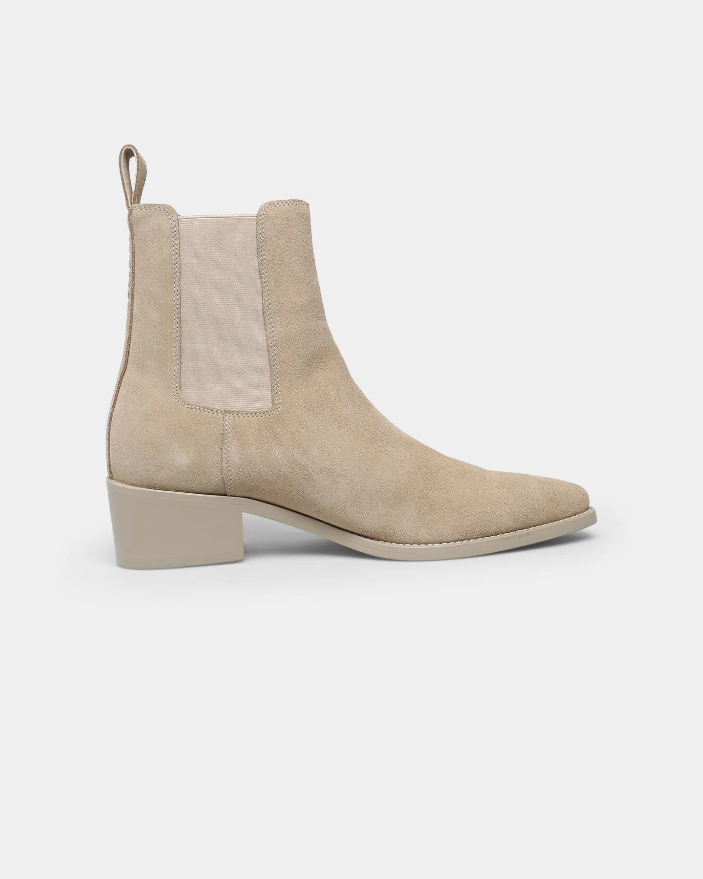 Saint Morta Nomad Pointy Toe Chelsea Boot Light Stone Move Bold Anti Slip
