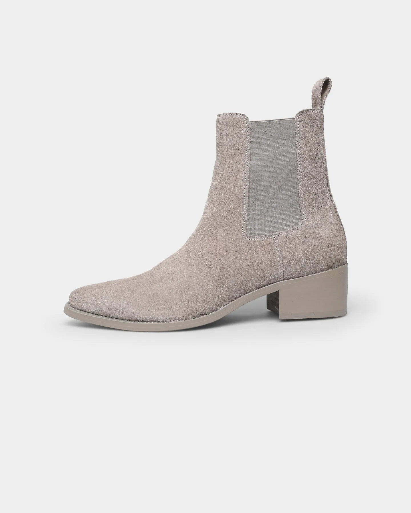 Urban Style Saint Morta Nomad Pointy Toe Chelsea Boot Taupe