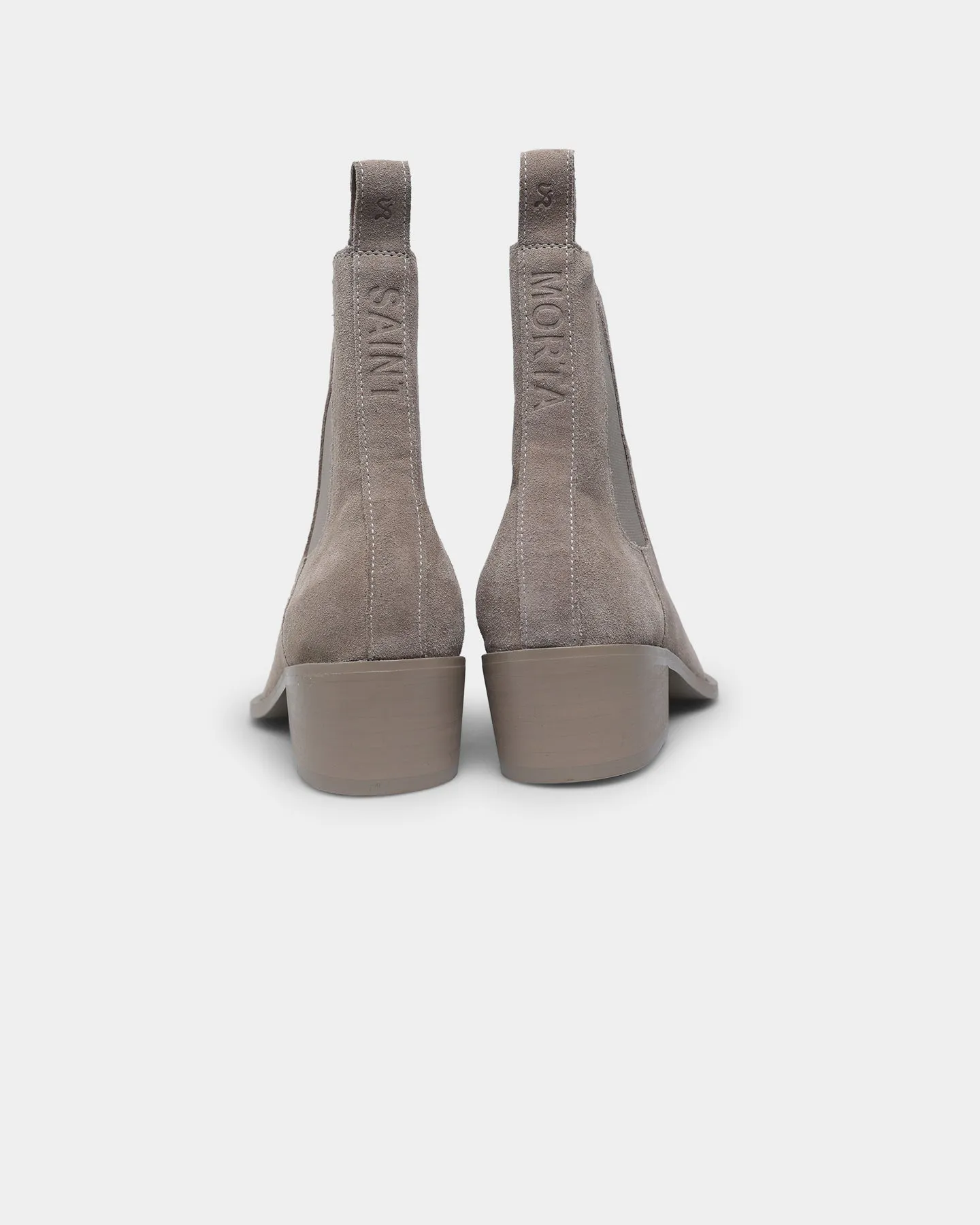 Saint Morta Nomad Pointy Toe Chelsea Boot Taupe Move Bold