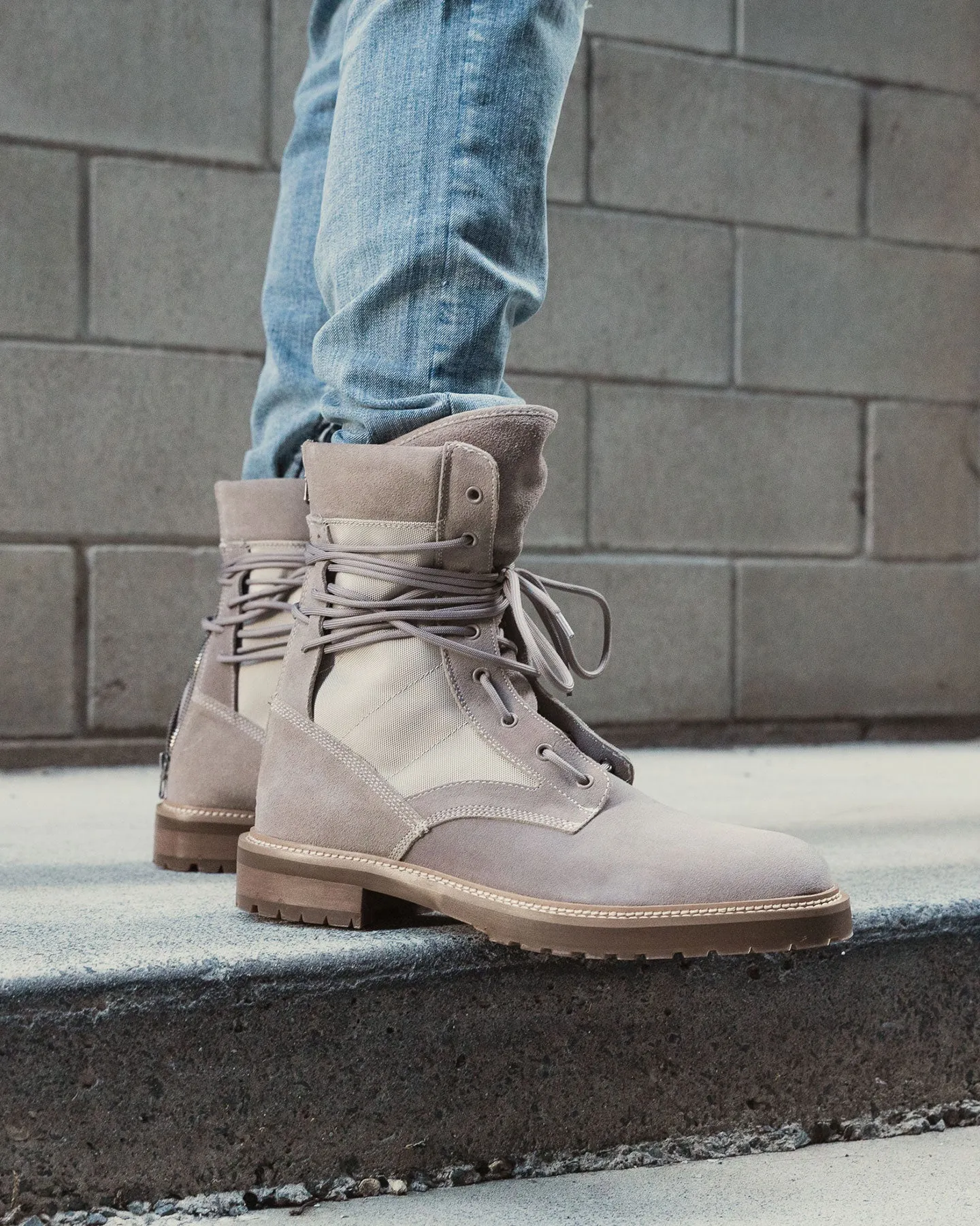 Fashion Edge Island Step Saint Morta Revenant Boot Stone