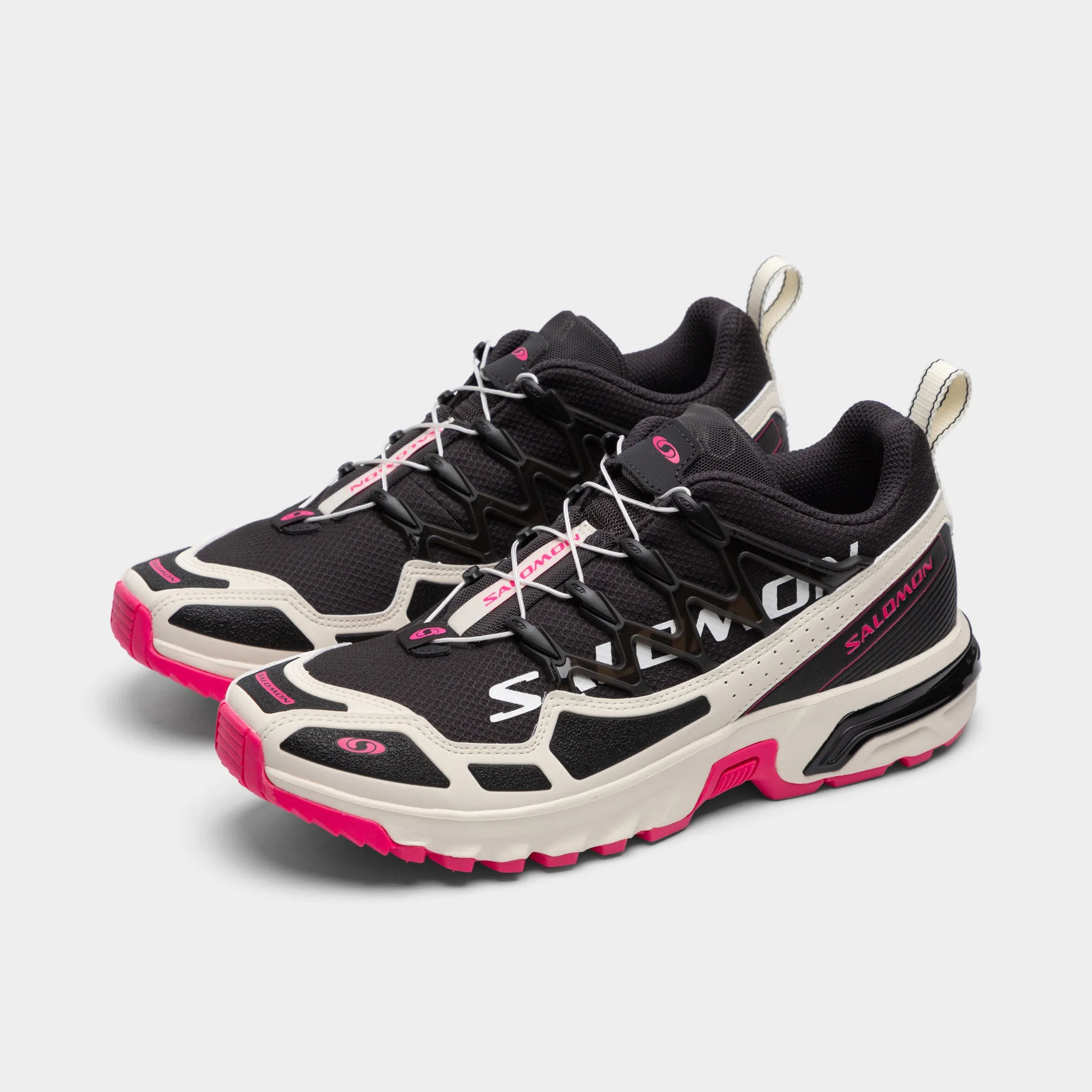 Salomon ACS  Heritage Black / Vanilla Ice - Pink Glo Stripe Mood Trend Spot