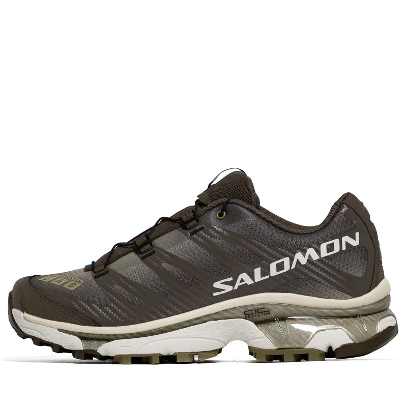 Lightweight Cushioned Sole Salomon XT-4 OG Aurora Borealis - Canteen/Transparent Yellow