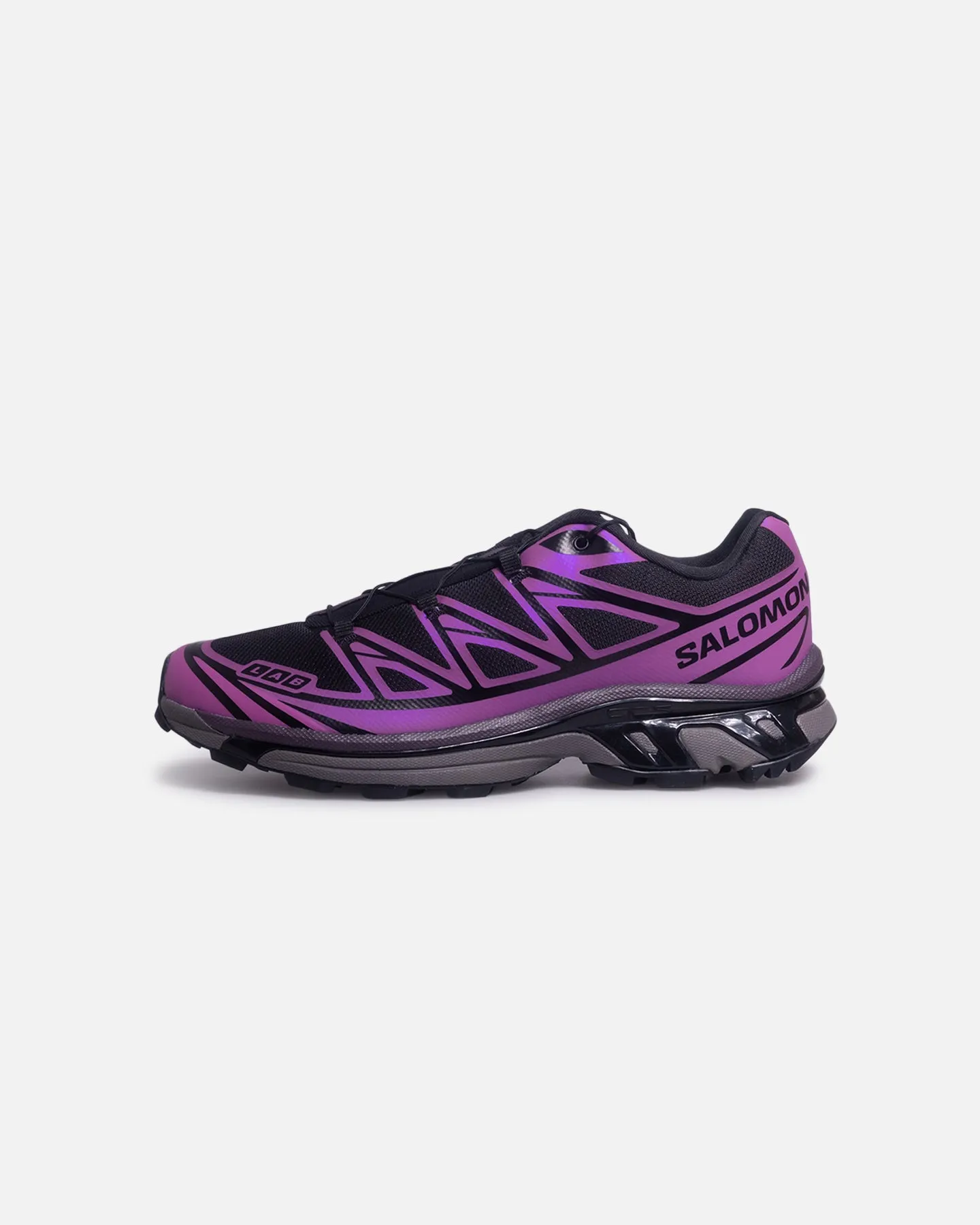 Reinforced Seams Light Run Salomon XT-6 Iridescent Black
