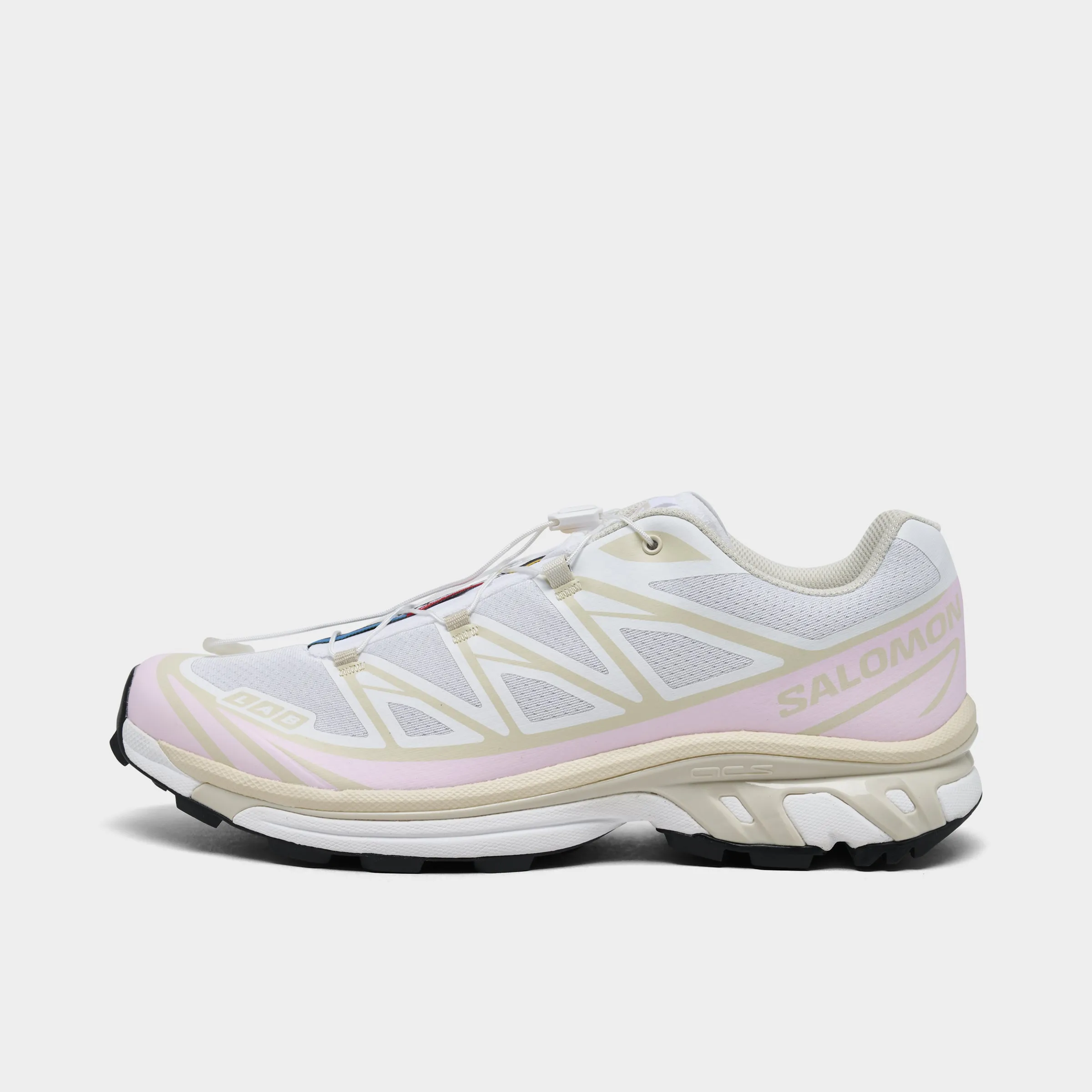 Parent Pace Fog Step Salomon XT-6 White / Almond Milk - Fairy Tale