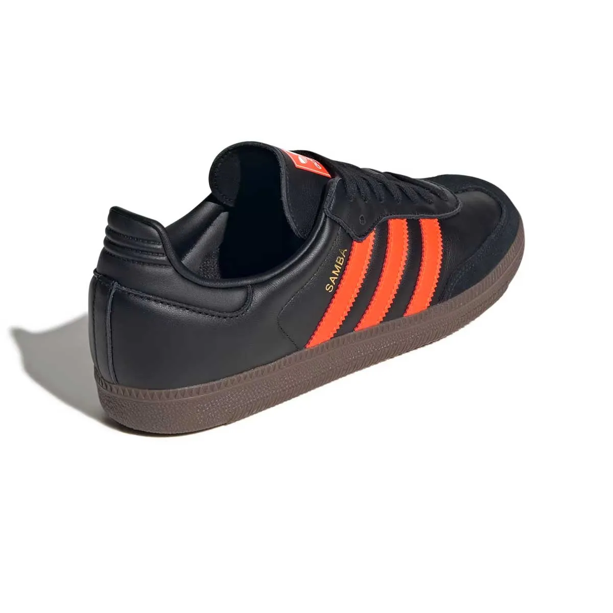 Couple Pair Samba OG 'Core Black Impact Orange'