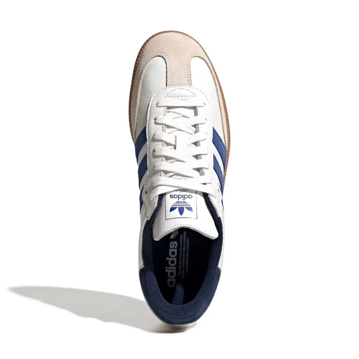 Brave Walk Leg Slim Samba OG 'Core White Royal Blue'