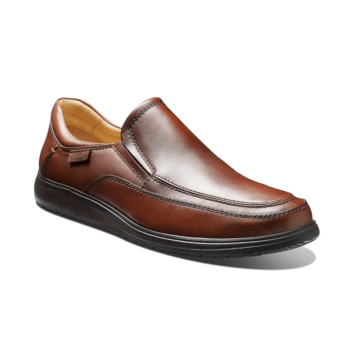 Form Pace Metro Shade Samuel Hubbard Men's Featherlight Olema Loafer Antique Brown Leather