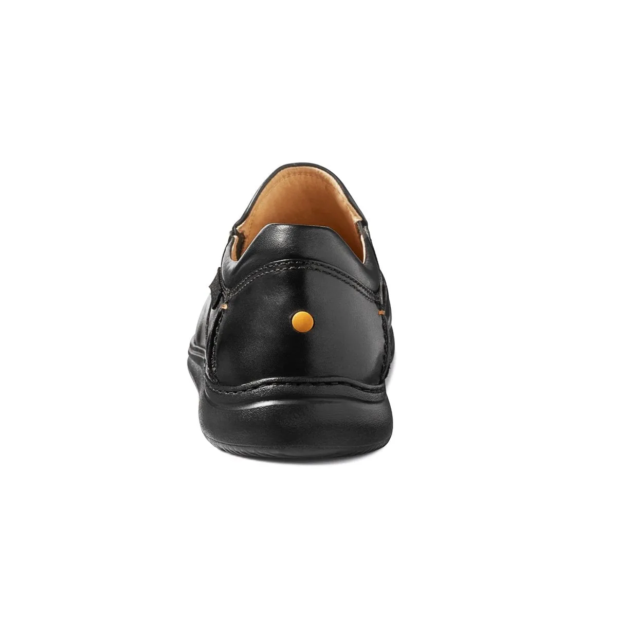 Formal Cruise Modern Shade Samuel Hubbard Men's Featherlight Olema Loafer Black Leather