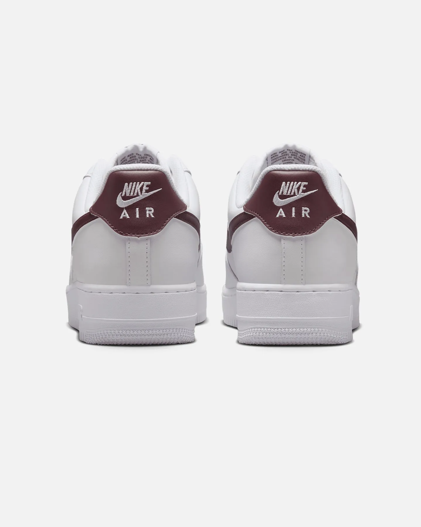 Nike Air Force 1 '07 Essentials White/Burgundy Energy Core