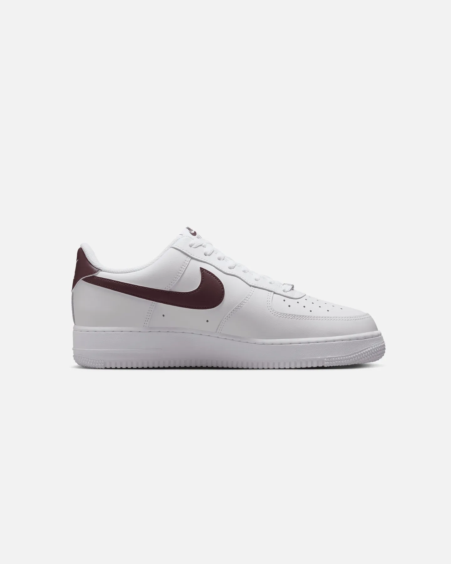 Nike Air Force 1 '07 Essentials White/Burgundy Stone Gray
