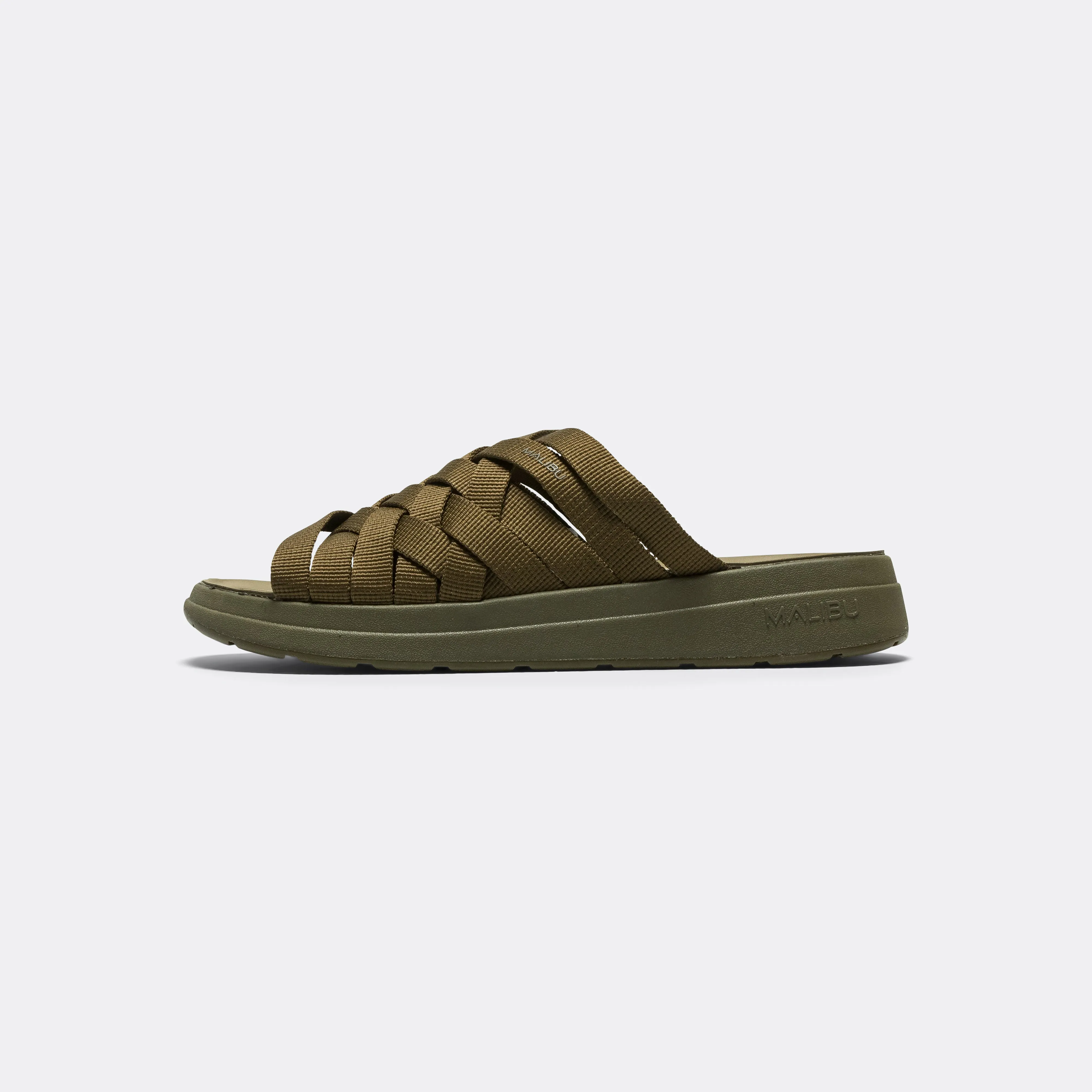 Stylish Sandals EVA sole Zuma - Olive/Olive