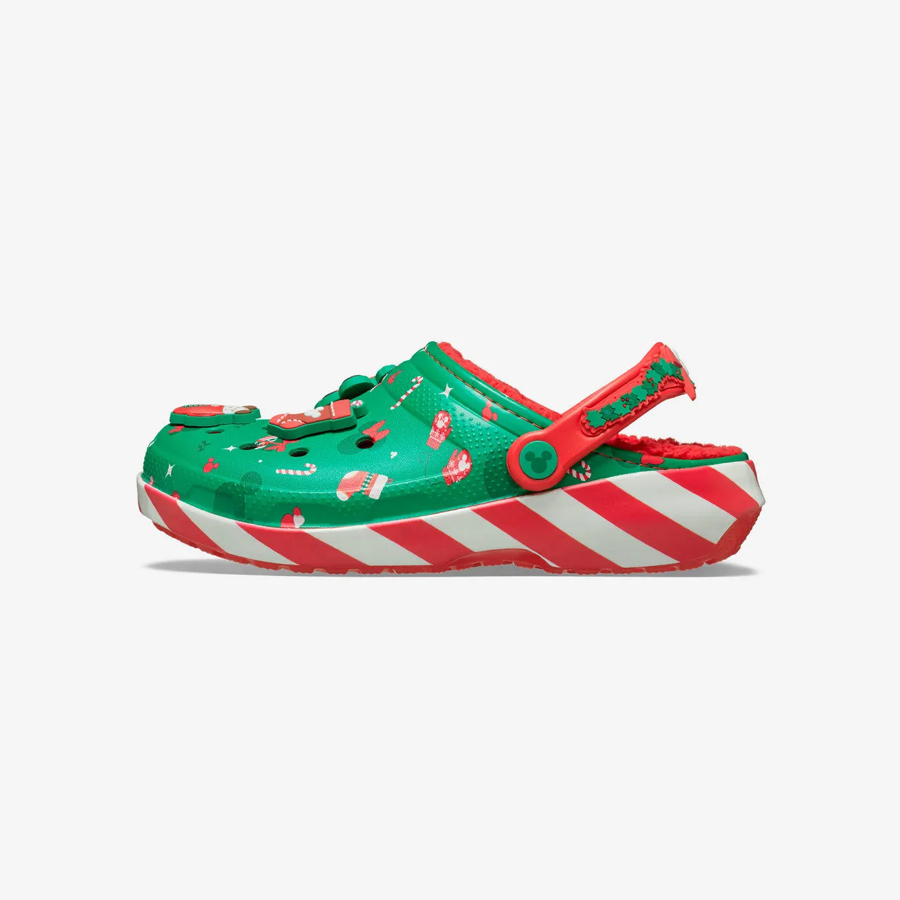 Metal Ring Padded Heel Mickey Xmas Lined Classic Clog x Disney