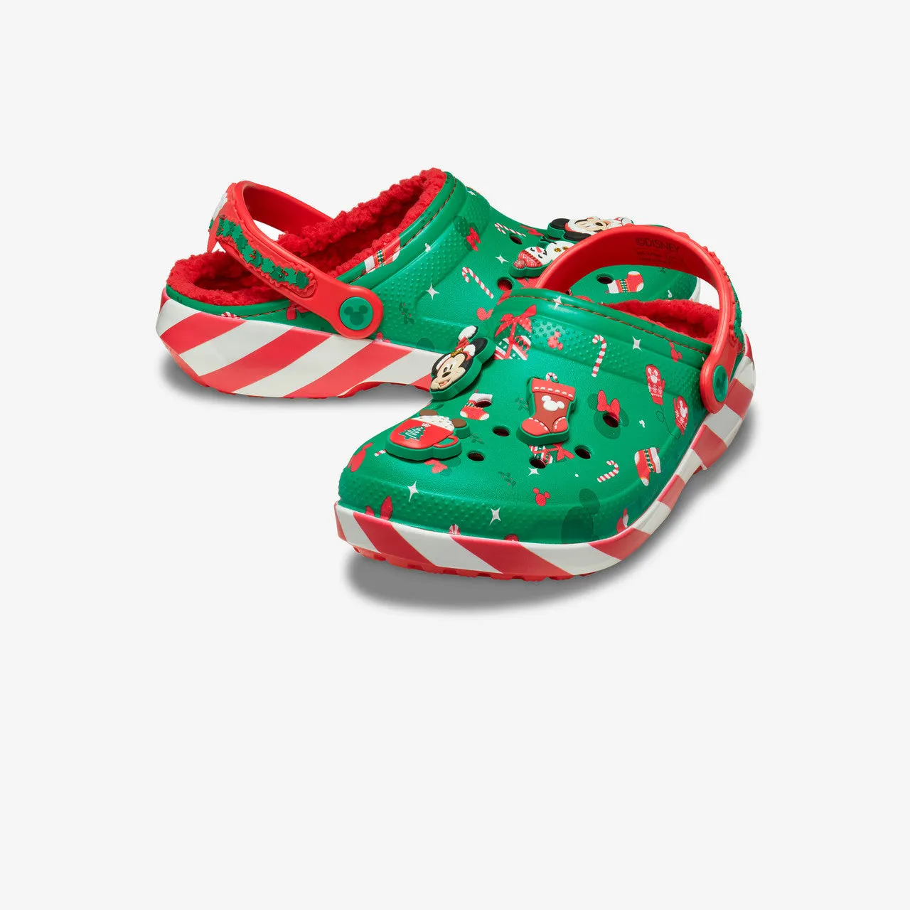 Mickey Xmas Lined Classic Clog x Disney Flexible Flats Sporty Style