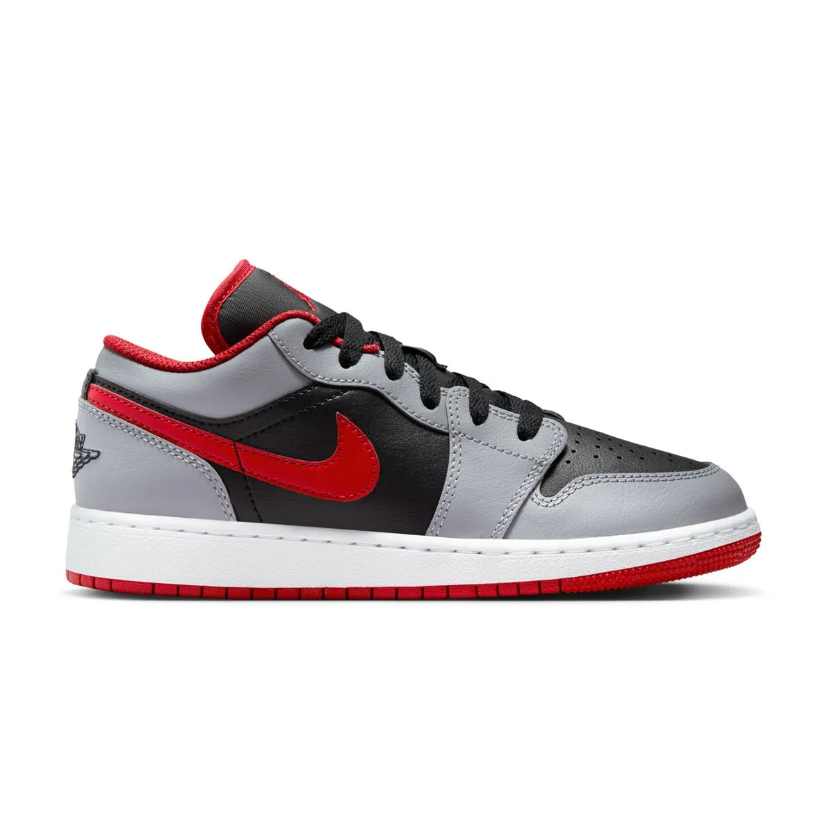 Bright tone Synthetic Air Jordan 1 Low 'Black Light Smoke Grey'
