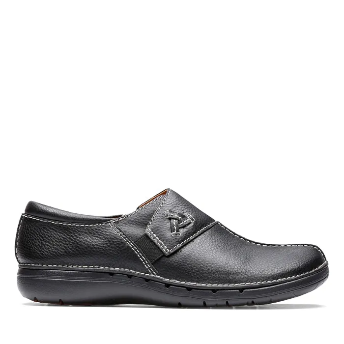 Foot Relax Womens Clarks Un Loop Ave Black