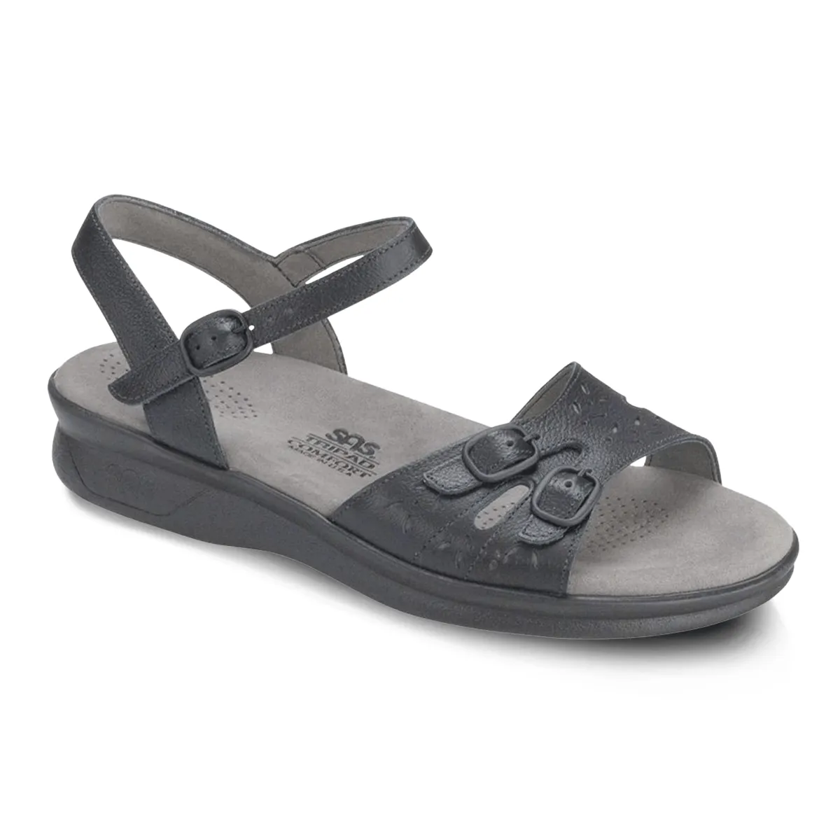 SAS Women's Duo Black Leather Durable Sole Limited Edition