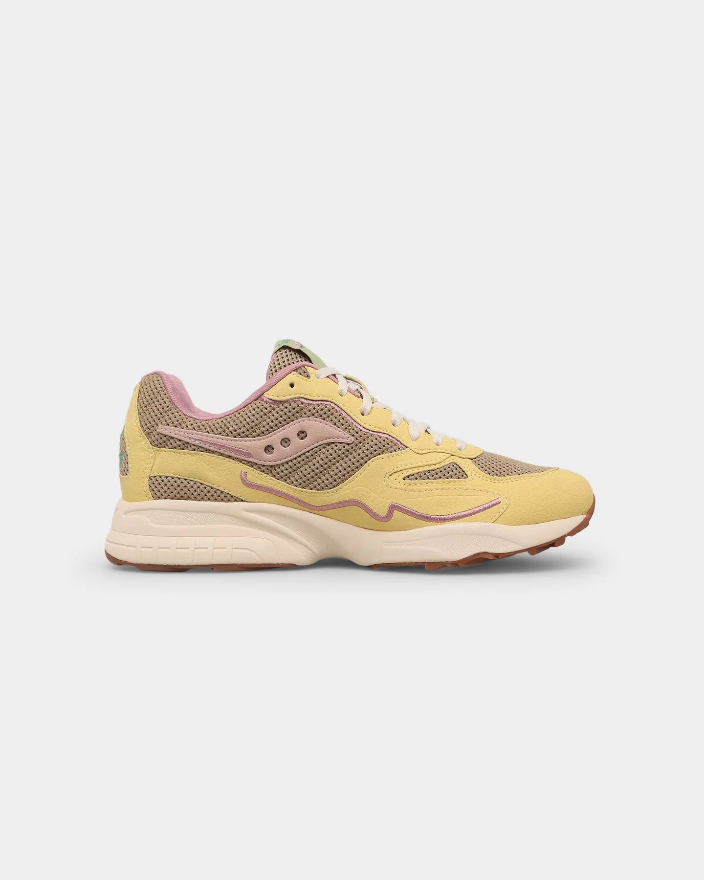 Fairy Step Move Light Saucony 3D Grid Hurricane Tan/Light Yellow