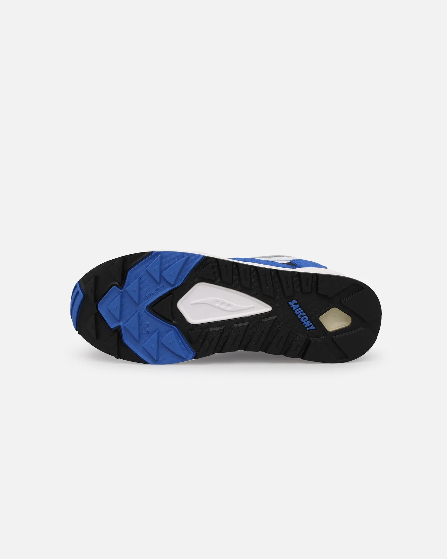 Saucony Grid Shadow 2 White/Blue Wide toe box