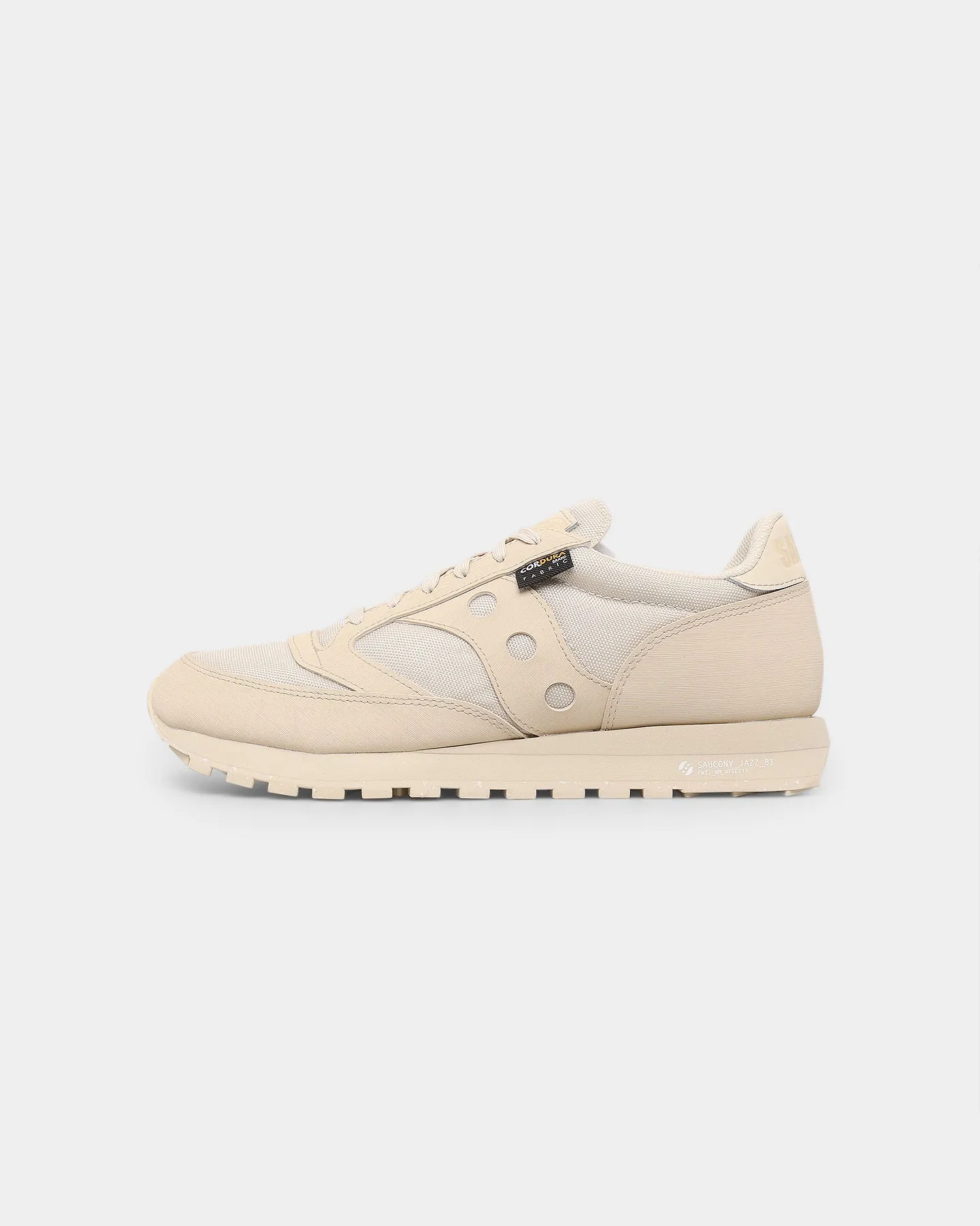Saucony Jazz 81 Sand Secure Firm Lock