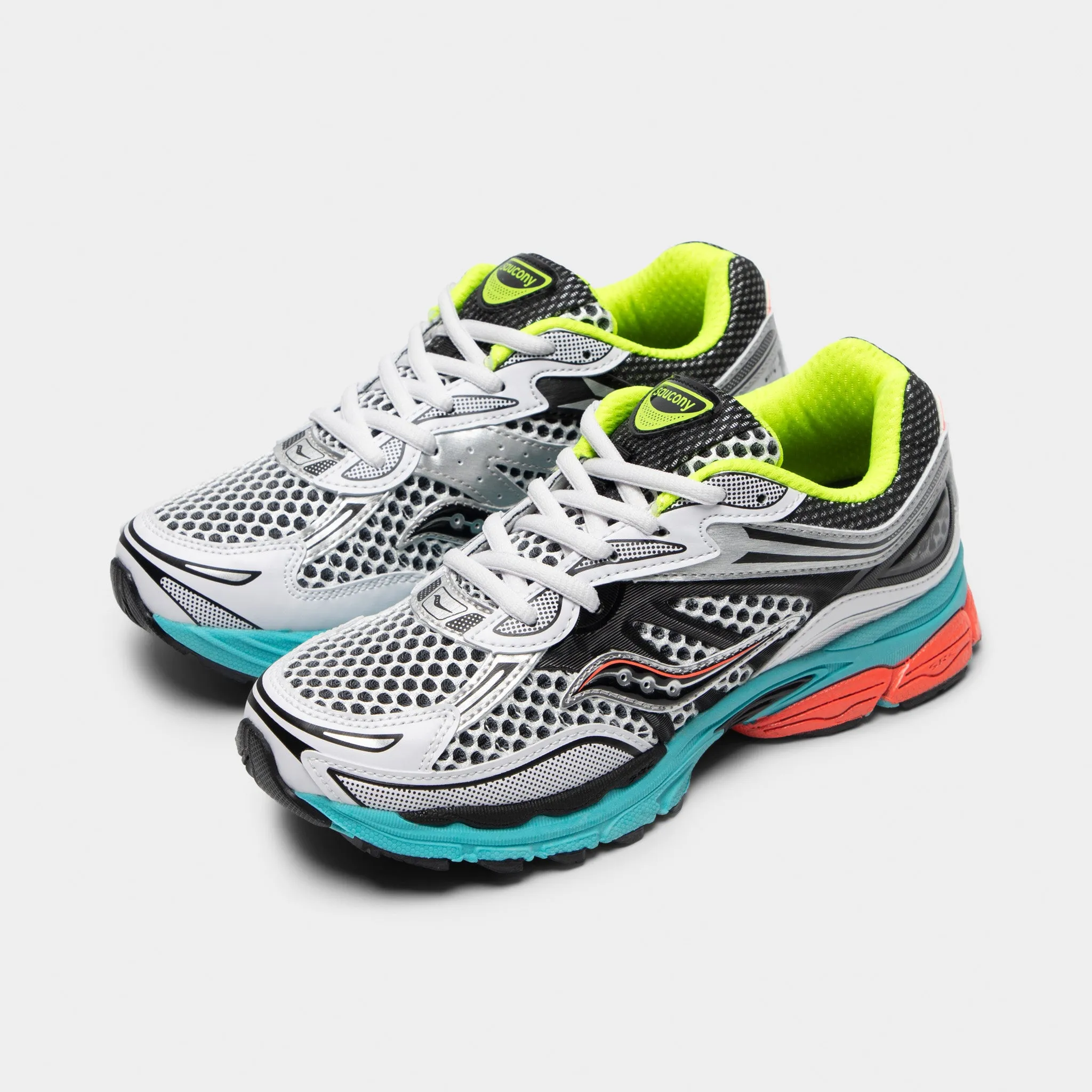 Saucony Juniors' Omni 9 / Mutant Bold Detail Foot Motion