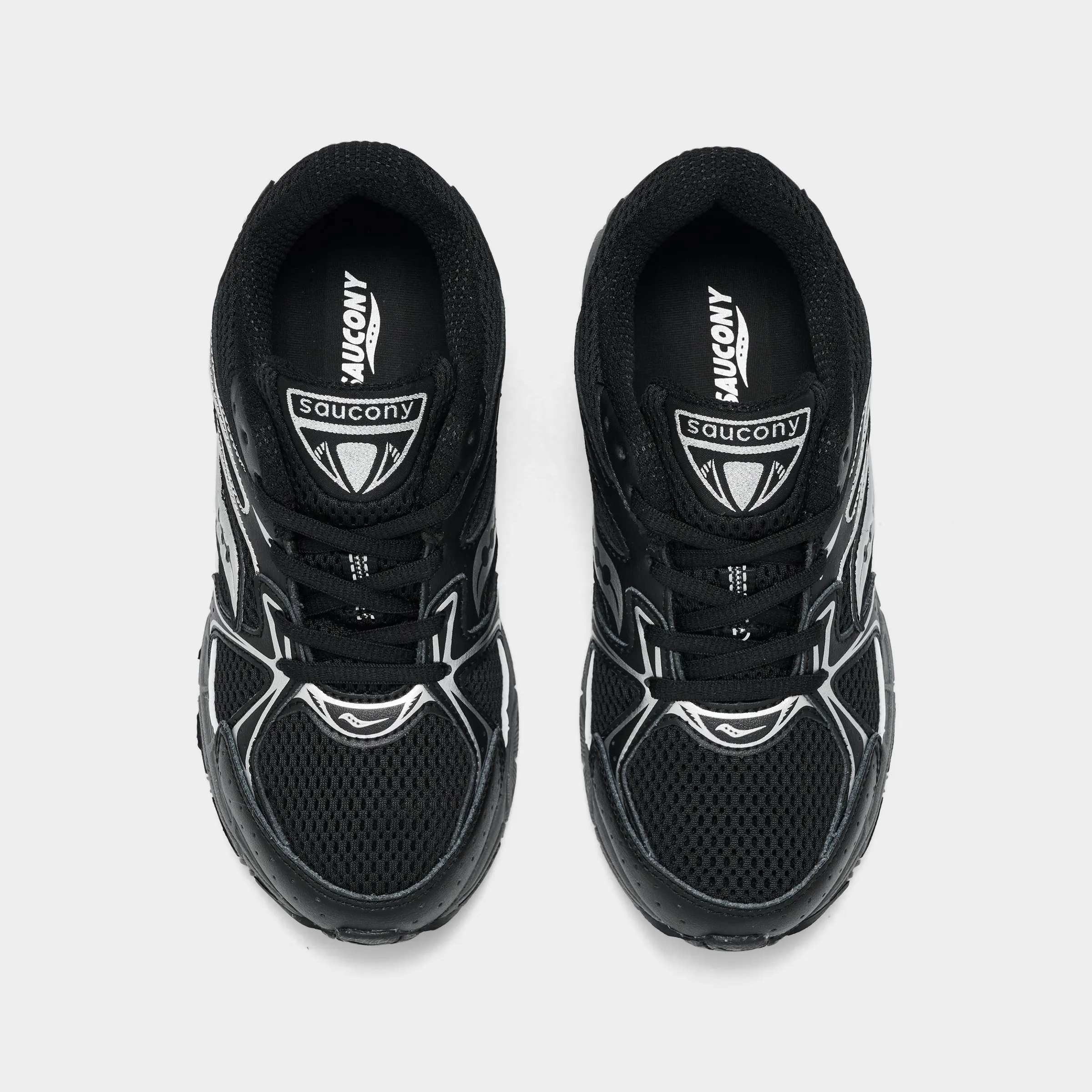Saucony Juniors' Ride Millenium / Black Teen Edge