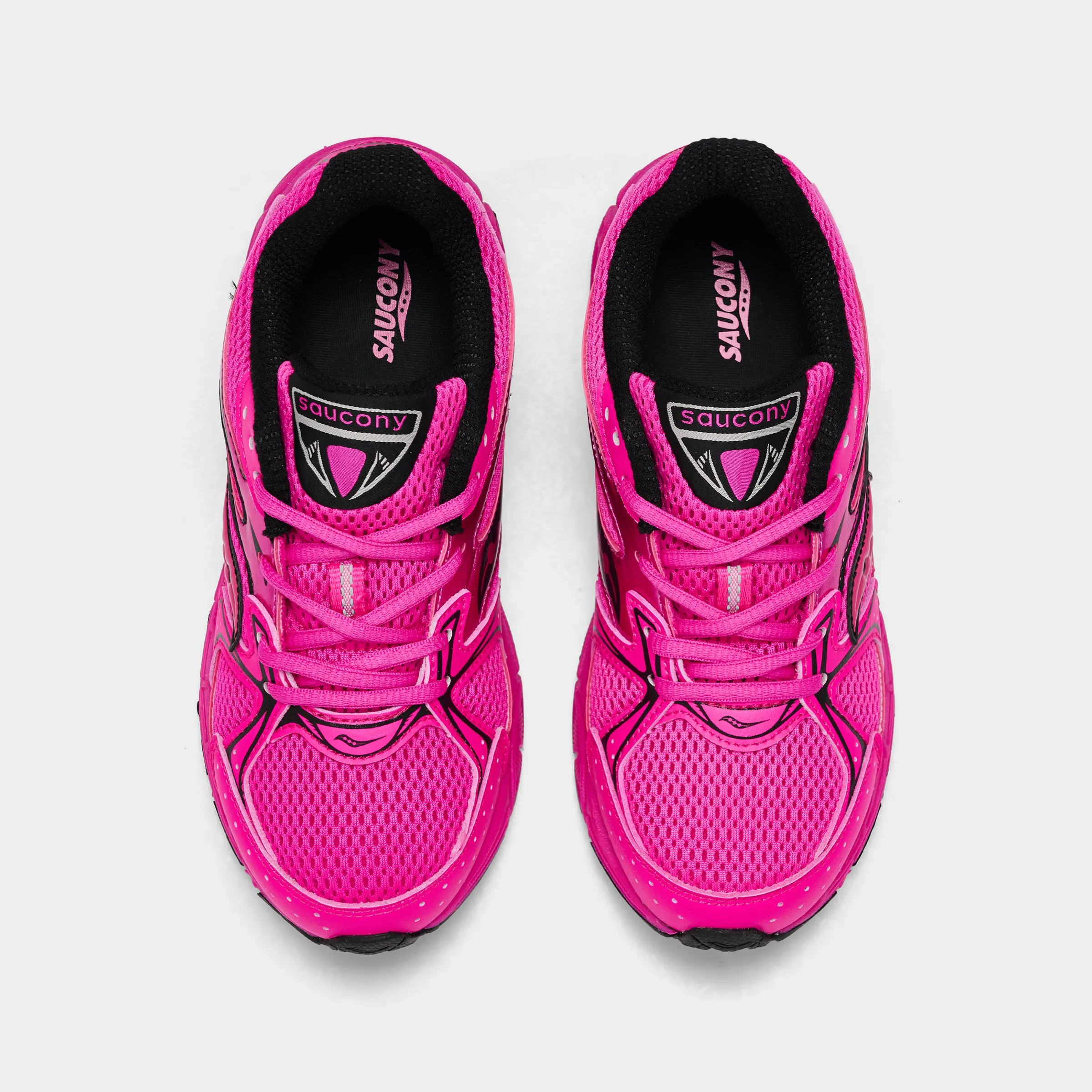 Saucony Juniors' Ride Millenium / Pink Daily Style Quick Steps