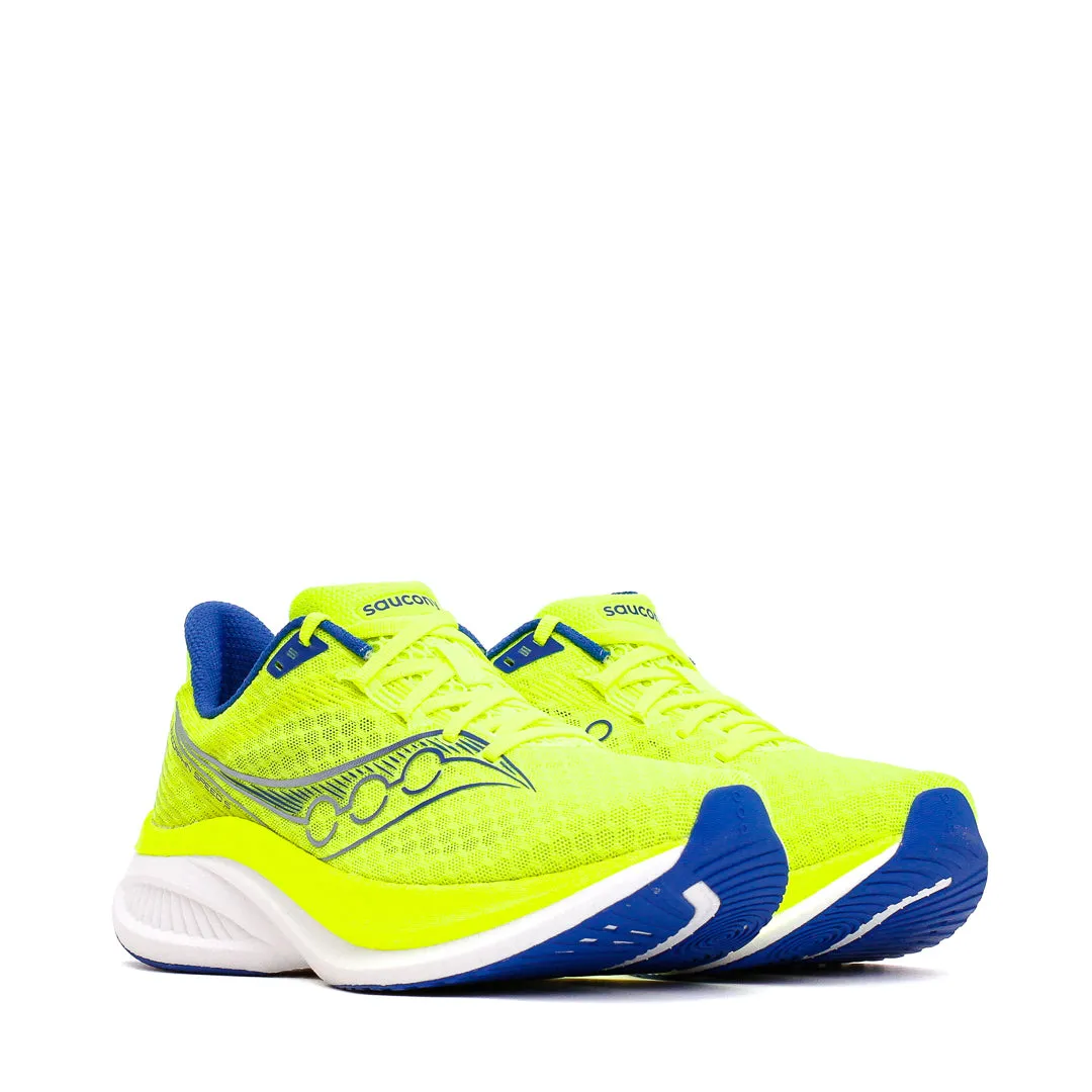 perforated - lining shoes Saucony Men Endorphin Speed 5 Citron Lapis S21007-285