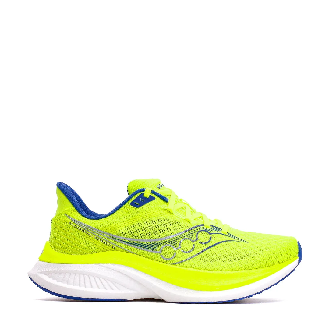 jogging footwear Saucony Men Endorphin Speed 5 Citron Lapis S21007-285