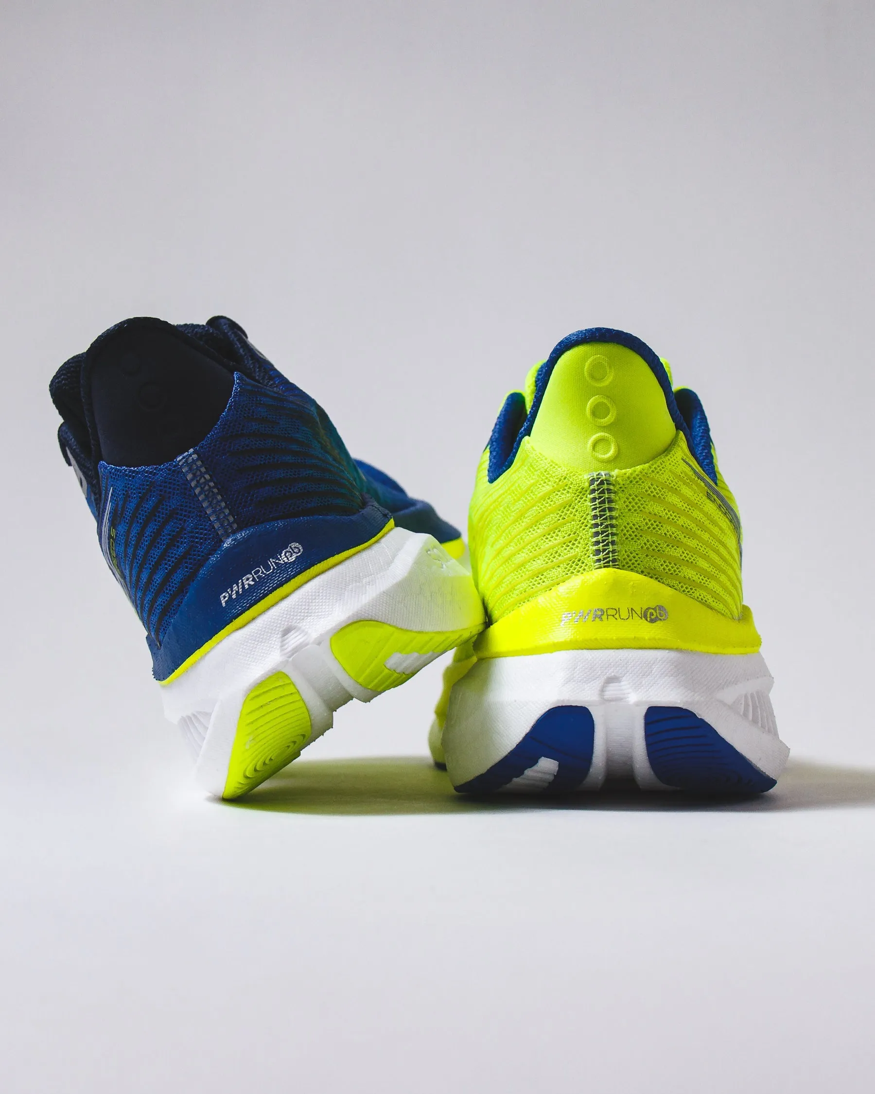 race run tapered - toe shoes Saucony Men Endorphin Speed 5 Citron Lapis S21007-285