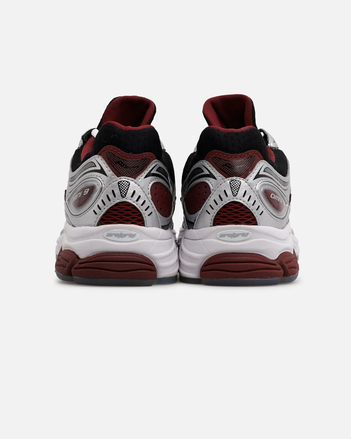 Street Fit Bright Gold Saucony ProGrid Omni 9 Maroon/Black