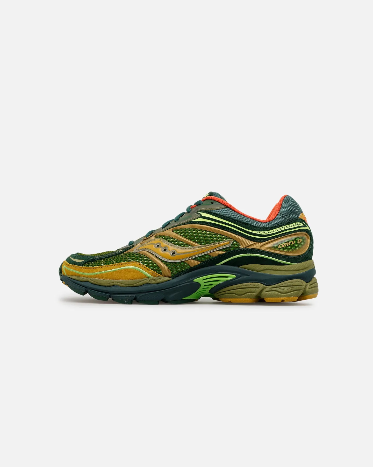 Calm Tone Saucony ProGrid Omni 9 'Starcow' Green/Orange