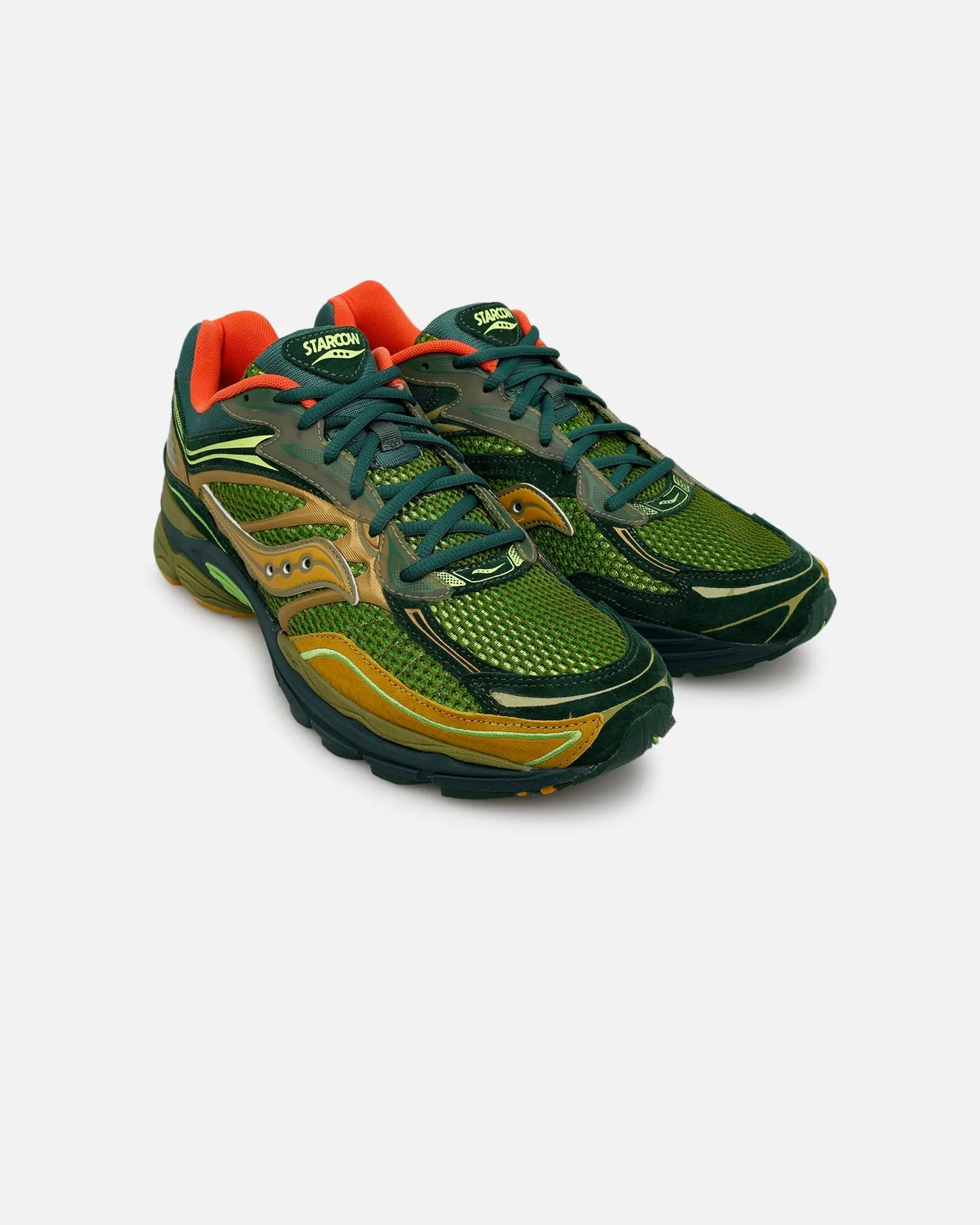 Saucony ProGrid Omni 9 'Starcow' Green/Orange Grip Strong Comfort support