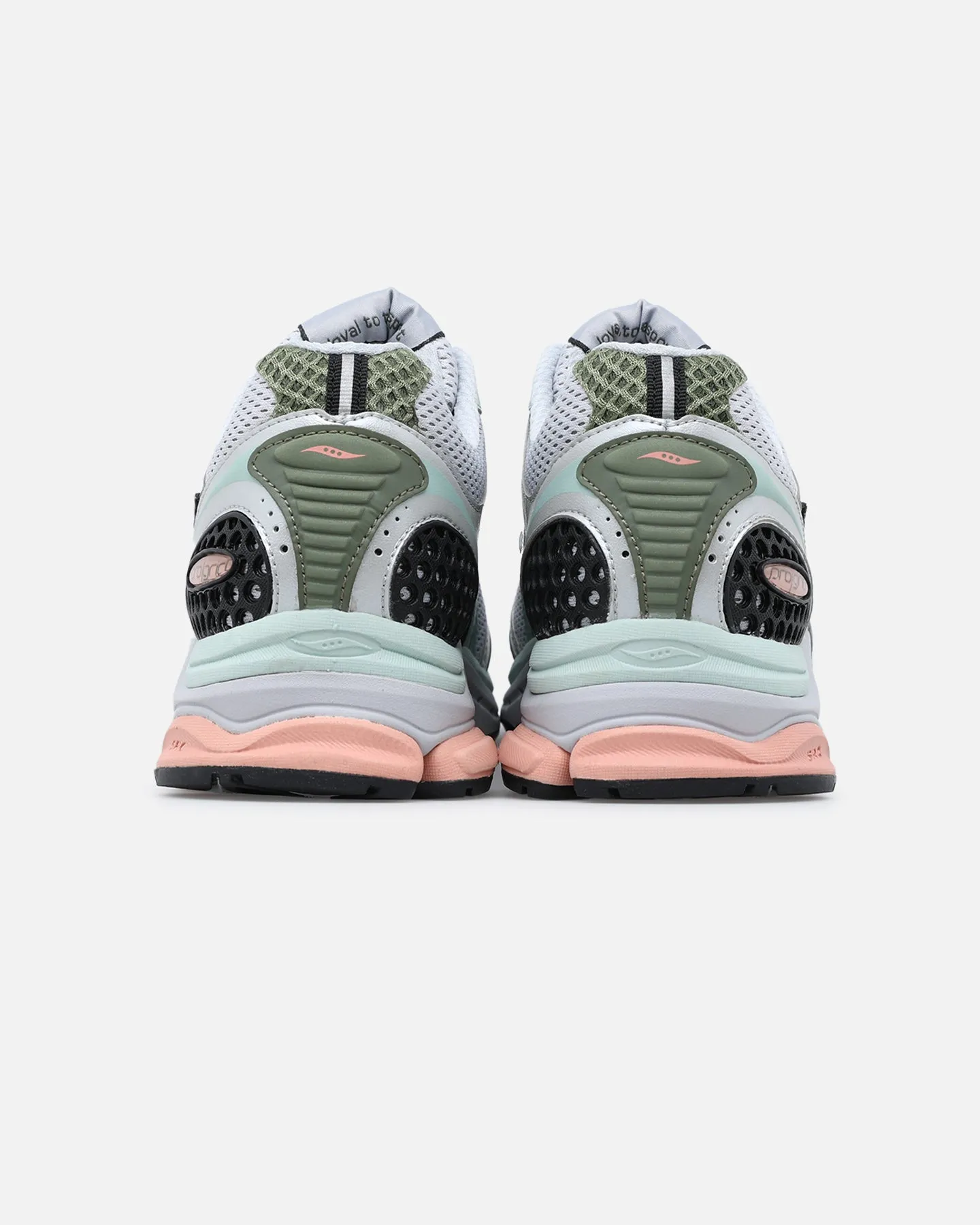 Saucony Progrid Triumph 4 Grey/Green Indoor