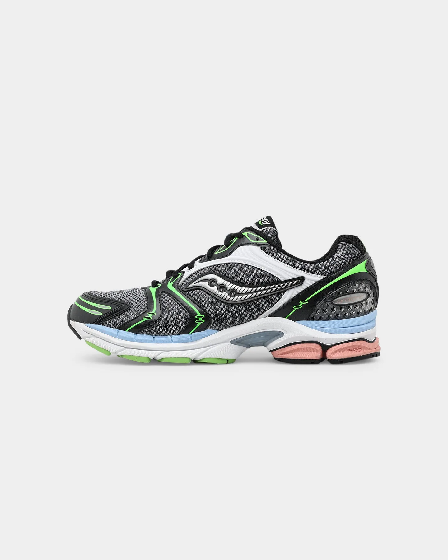 Neutral Base Snow Ride Saucony Progrid Triumph 4 "Otherworld" Black/White/Pink
