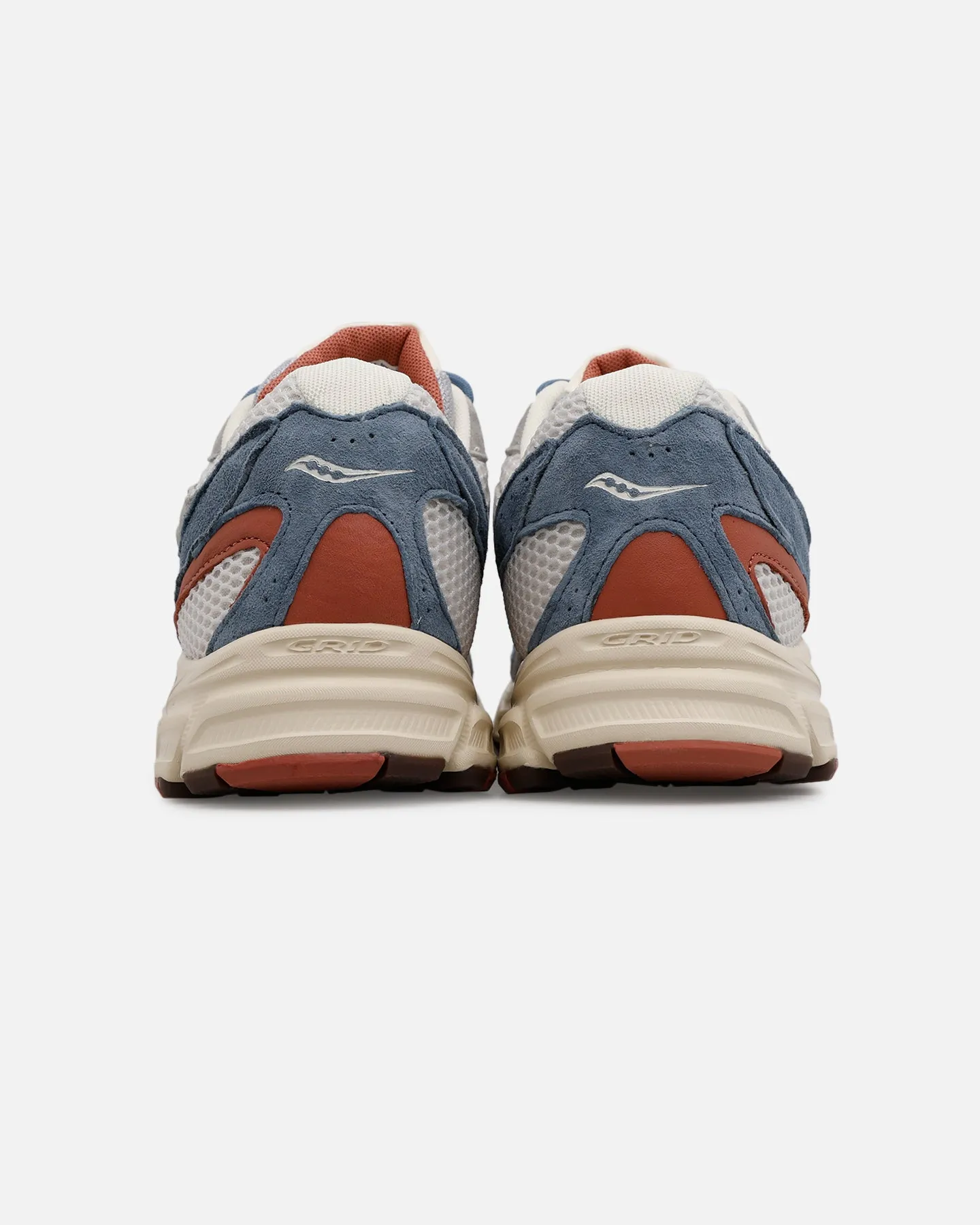 Saucony Ride Millenium Suede Grey/Navy zipper